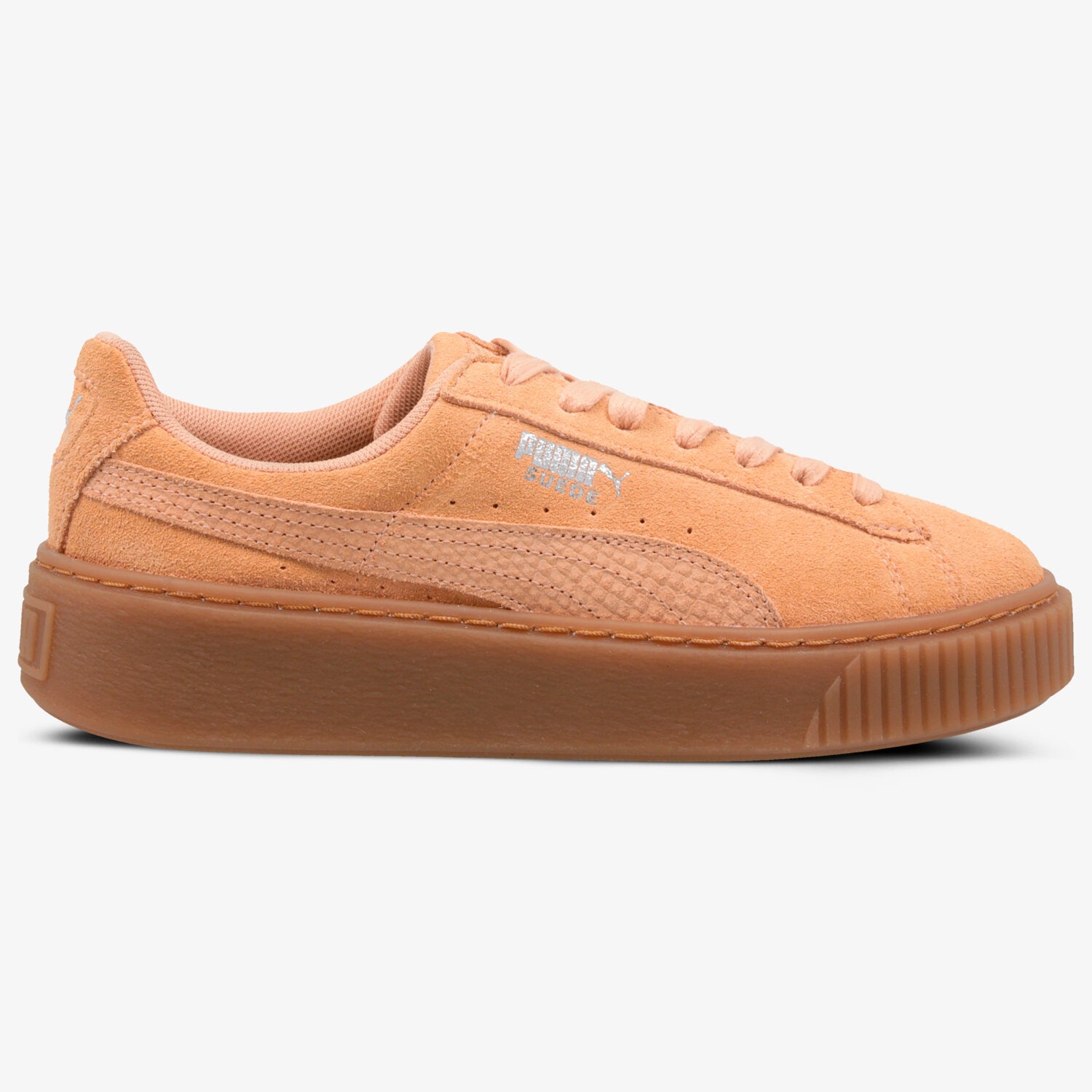 dámské tenisky PUMA SUEDE PLATFORM ANIMAL 36510905 RŮŽOVÁ