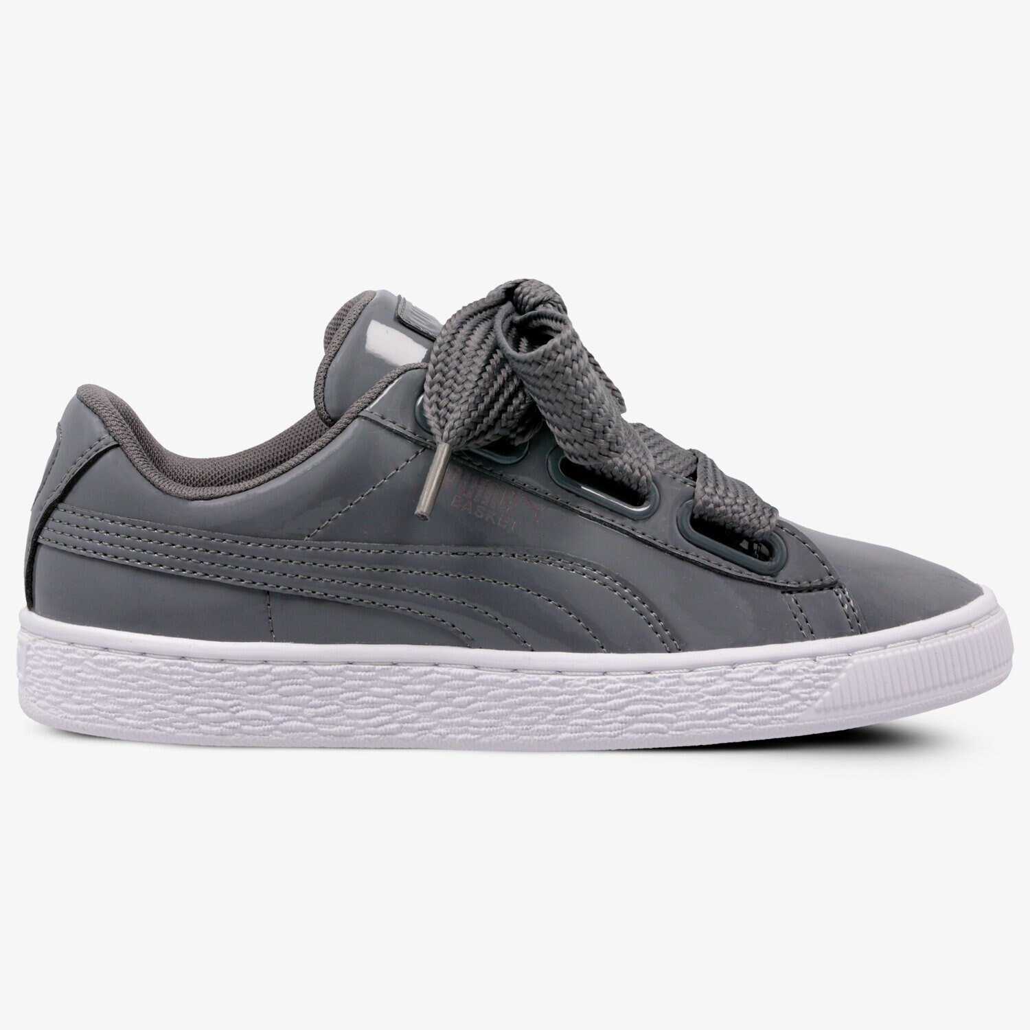 dámské tenisky PUMA BASKET HEART PATENT WN'S 36307317 ŠEDÁ