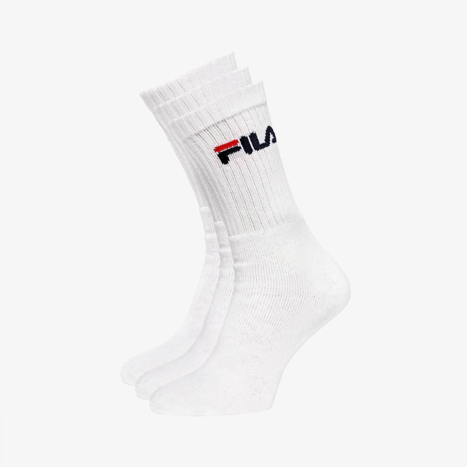 dámské ponožky FILA PONOŽKY SPORT 3PACK F9505 WHITE F9505300 BÍLÁ