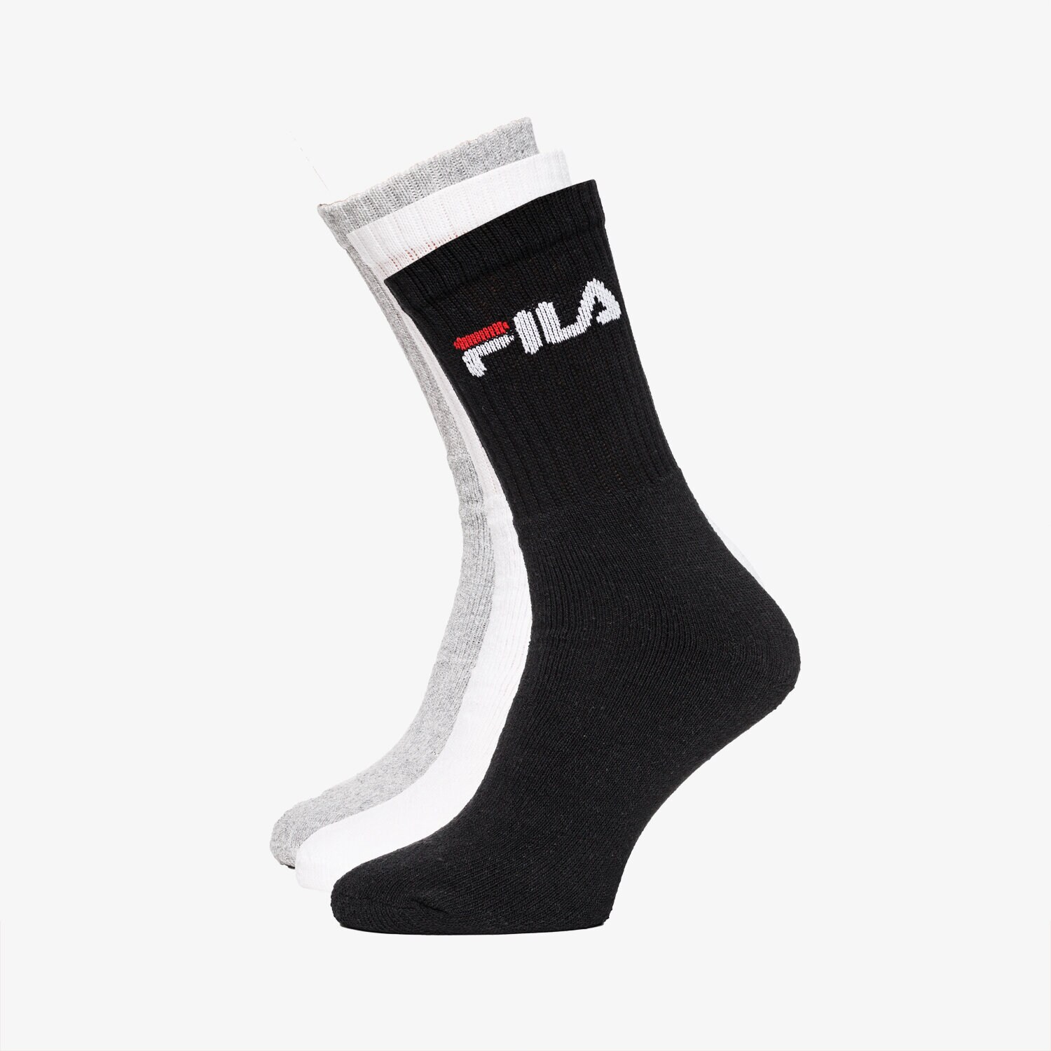 dámské ponožky FILA PONOŽKY SPORT 3PACK F9505 CLASSIC F9505700 VÍCEBAREVNÁ