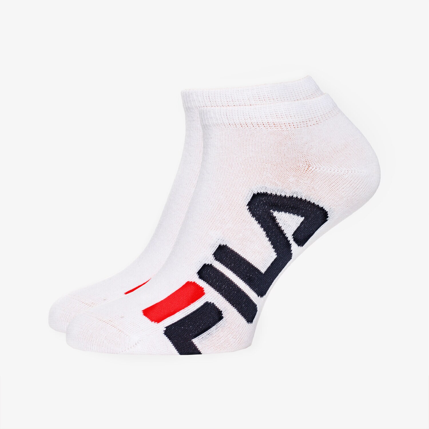 dámské ponožky FILA PONOŽKY URBAN 2PACK F9199 BLACK F9199300 BÍLÁ