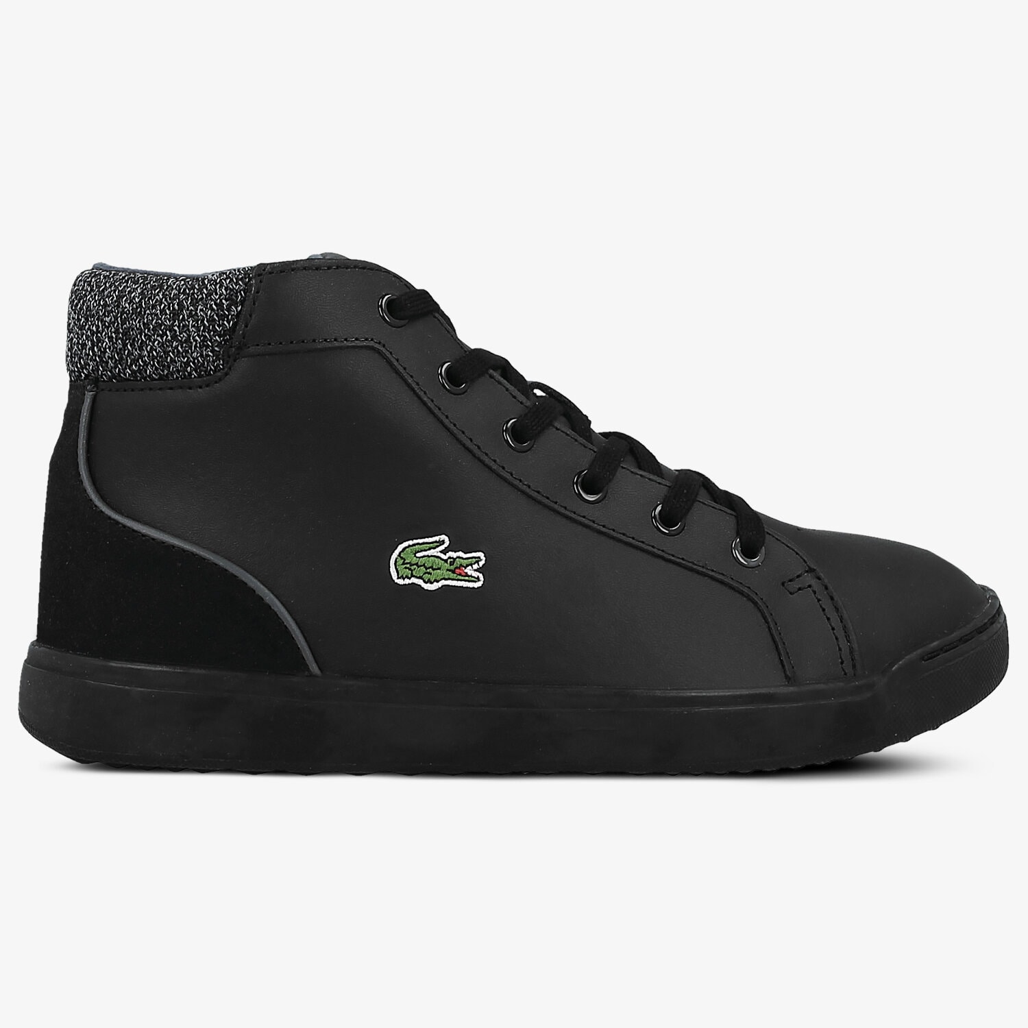 dětské tenisky LACOSTE EXPLORATEUR LACE 317 1 734CAJ0003024 ČERNÁ