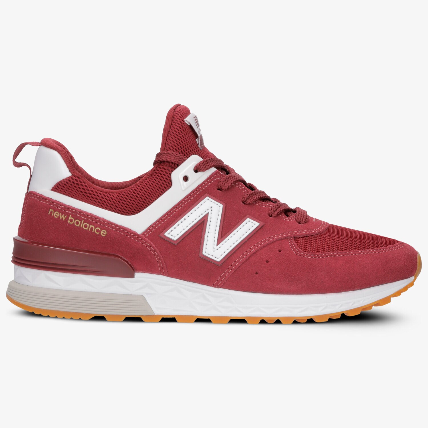 pánské tenisky NEW BALANCE MS574FCW MS574FCW ČERVENÁ