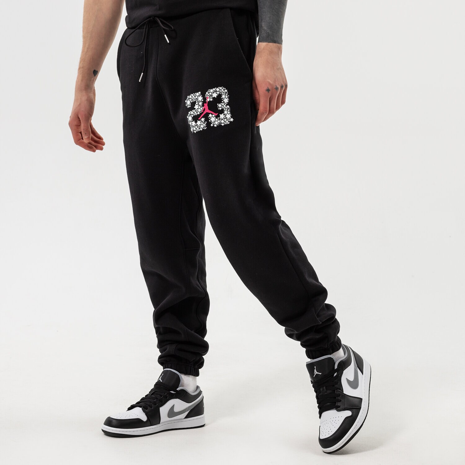 pánské kalhoty JORDAN KALHOTY  M J SPRT DNA FLC PANT DJ0190-010 ČERNÁ