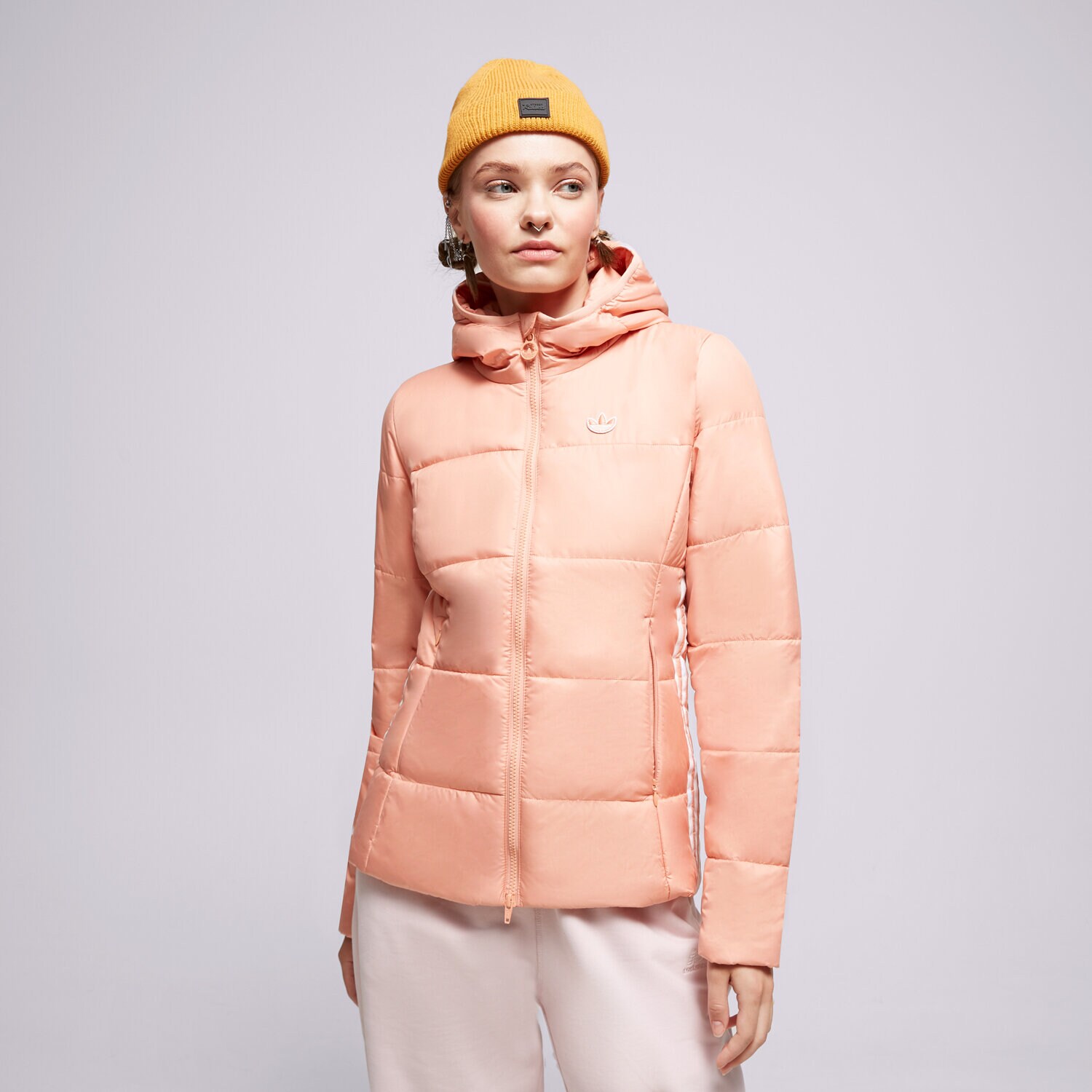 dámská zimní bunda ADIDAS BUNDA SLIM JACKET H20210 RŮŽOVÁ