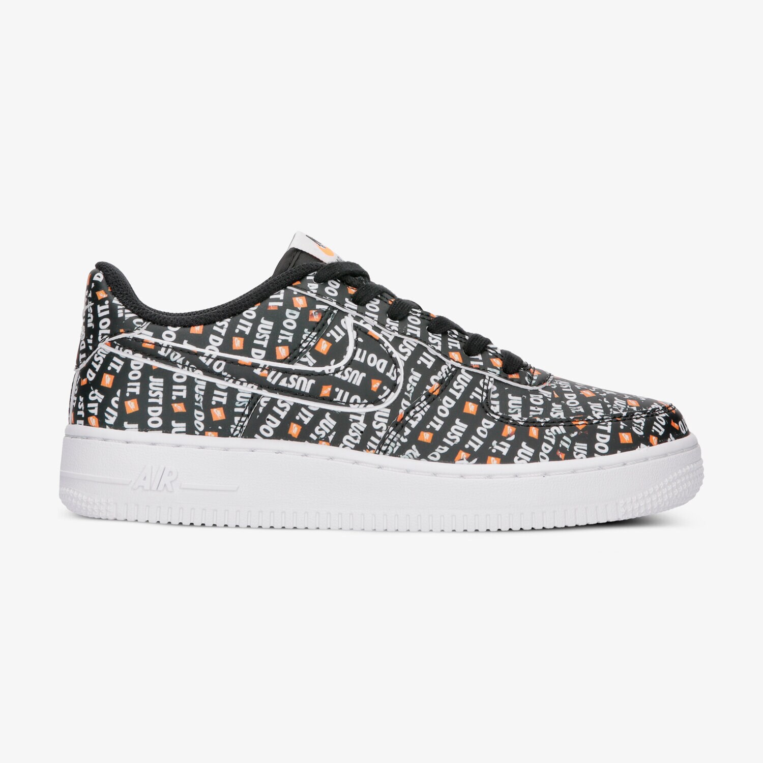 dětské tenisky NIKE AIR FORCE 1 JDI PRM (GS) AO3977-001 ČERNÁ
