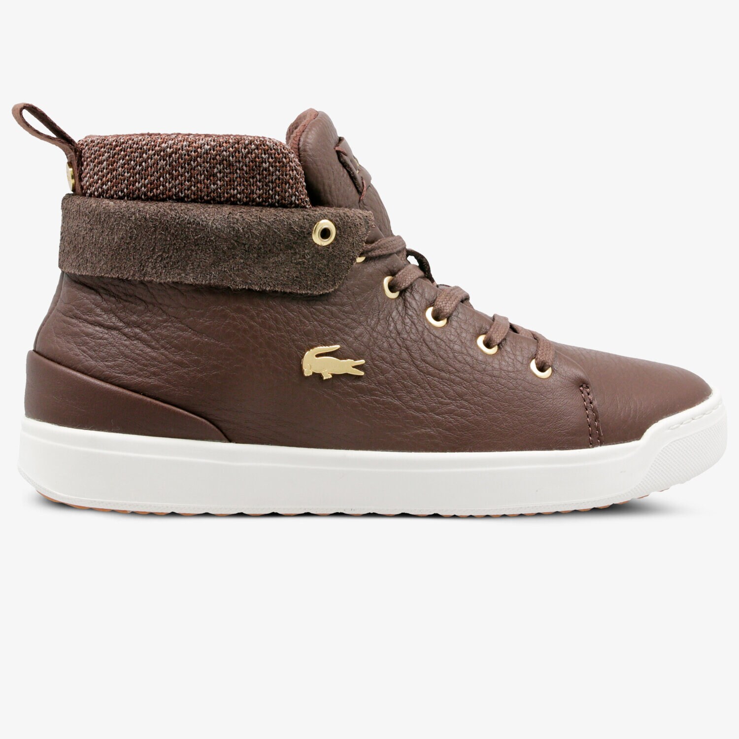 dámské tenisky LACOSTE EXPLORATEUR CLASSIC 318 1 736CAW00052C3 HNĚDÁ