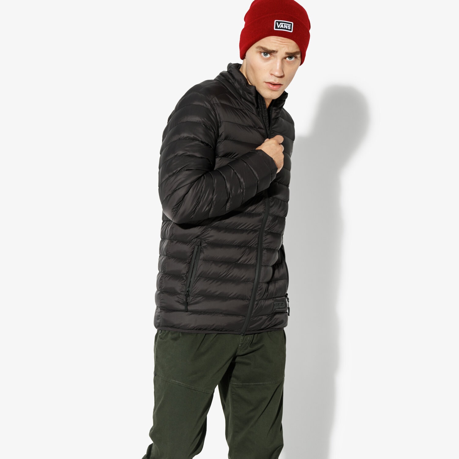 pánská zimní bunda CONFRONT BUNDA VAIO CF38KUM22001 ČERNÁ