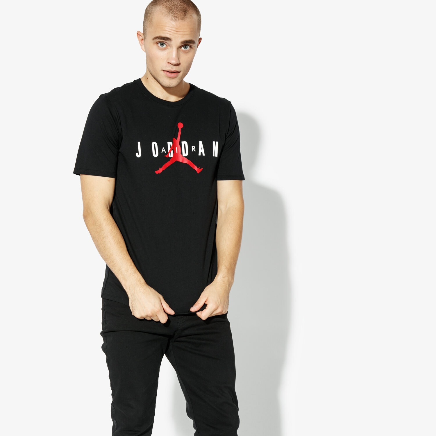 pánské tričko JORDAN TRIČKO SS M JSW TEE BRAND 5 AA1907-010 ČERNÁ