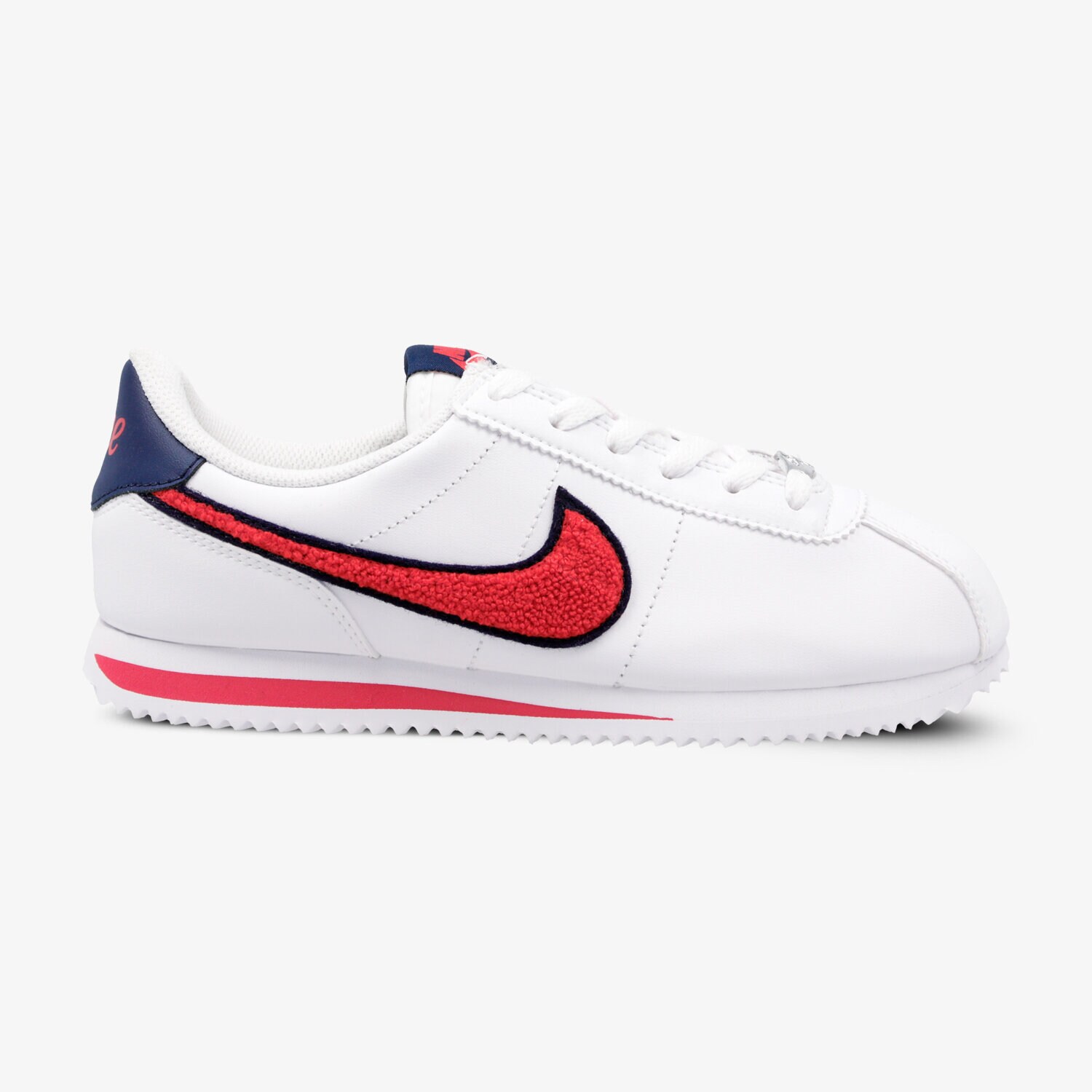 dětské tenisky NIKE CORTEZ BASIC LTR SE (GS) AA3496-100 BÍLÁ