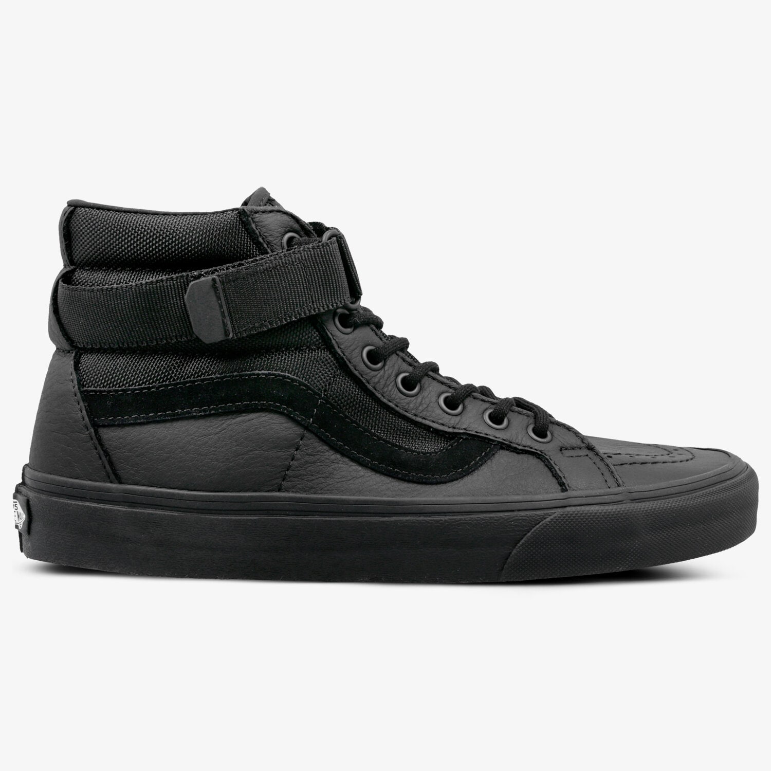 pánské skate boty (skateboardové) VANS UA SK8-HI REISSUE STRAP VA3QY2UB4 ČERNÁ