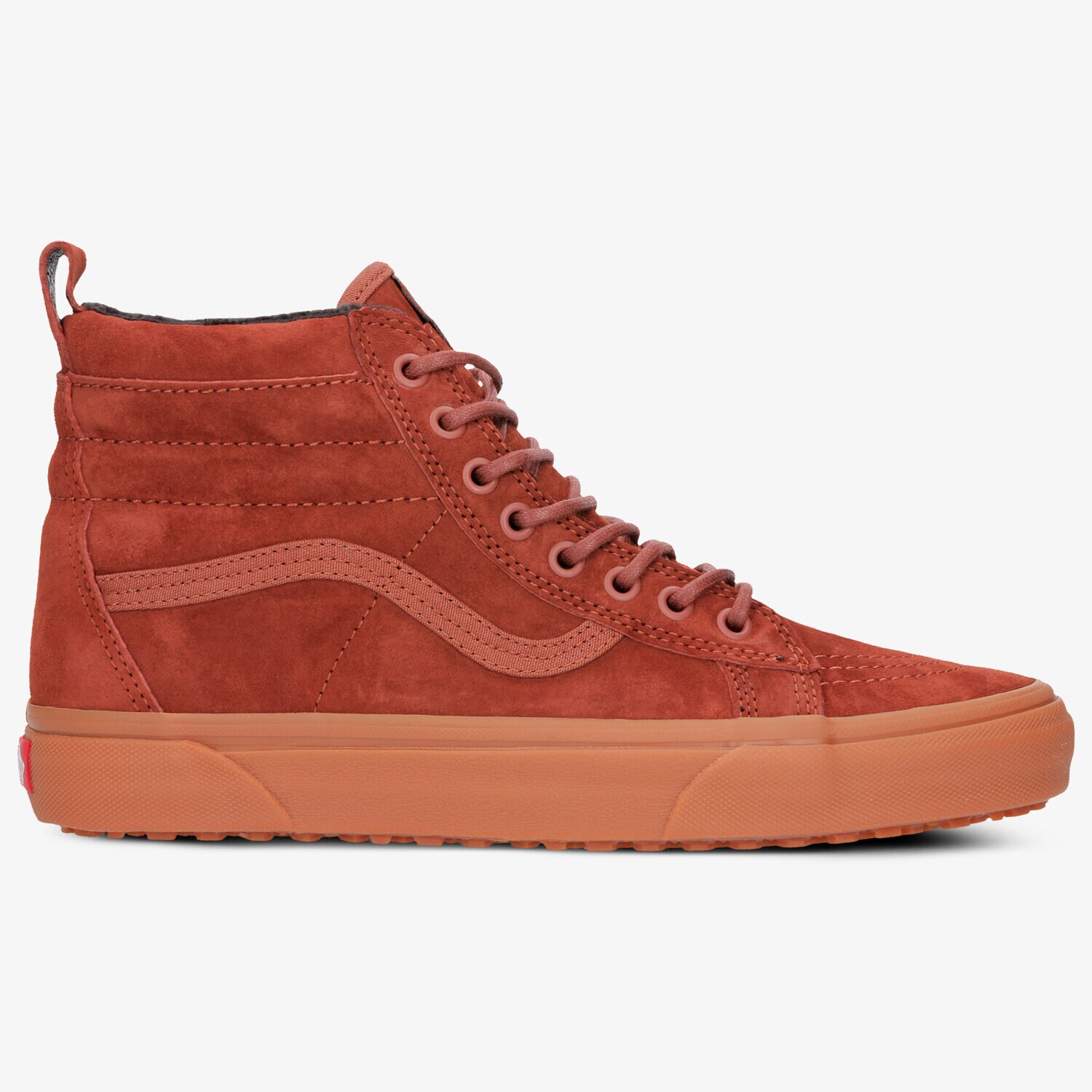 pánské skate boty (skateboardové) VANS UA SK8-HI MTE VA33TXUC8 HNĚDÁ