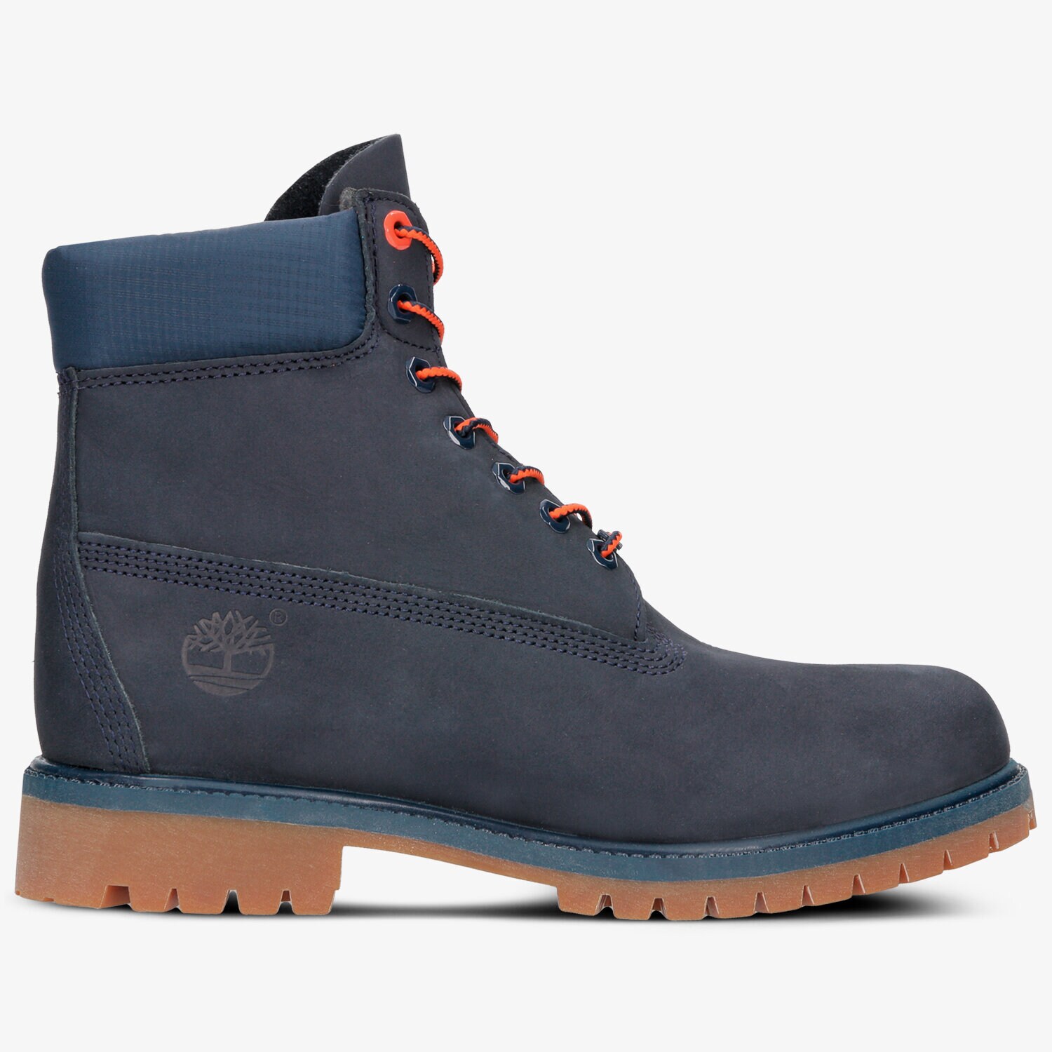 pánské kotníkové boty TIMBERLAND PREMIUM 6 INCH BOOT  cA1U7X TMAVOMODRÁ