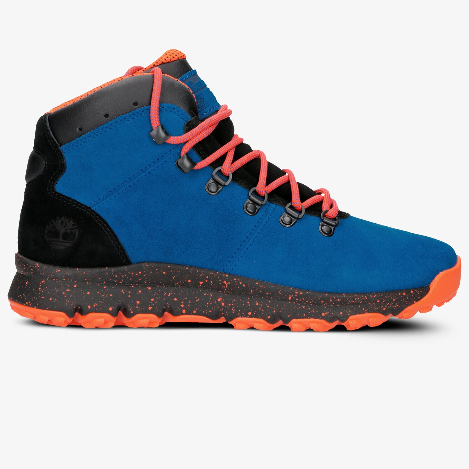 pánská outdoorová obuv TIMBERLAND WORLD HIKER MID cA1RFR MODRÁ