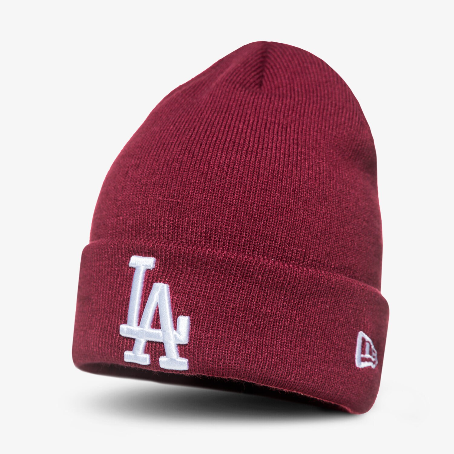 pánská čepice NEW ERA ČEPICE ZIMNÍ LEAGUE CUFF LA DODGERS LOS ANGELES DODG 80635833 BORDOVÁ