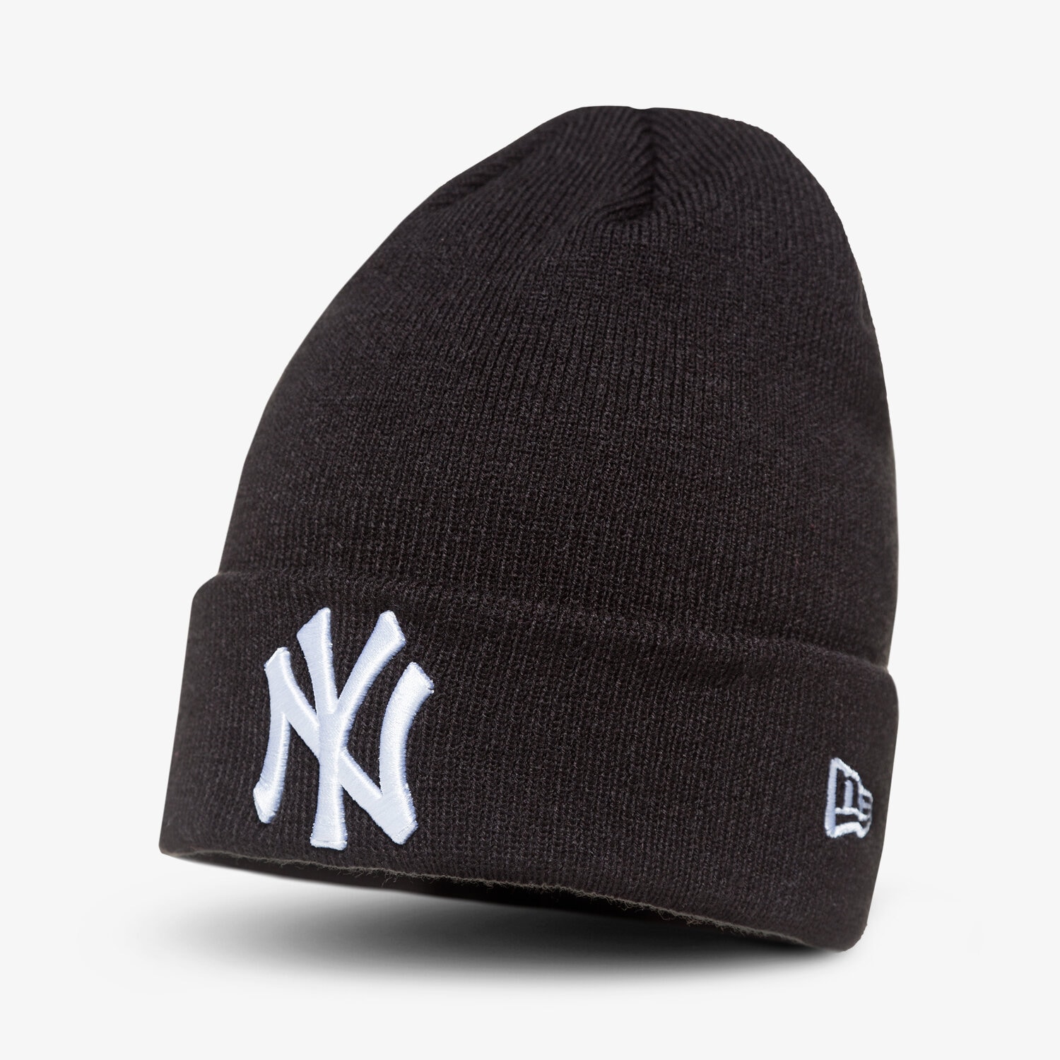 pánská čepice NEW ERA ČEPICE ZIMNÍ LEAGUE ESSENTIAL CUFF NYY NEW YORK YANK 80635832 ČERNÁ