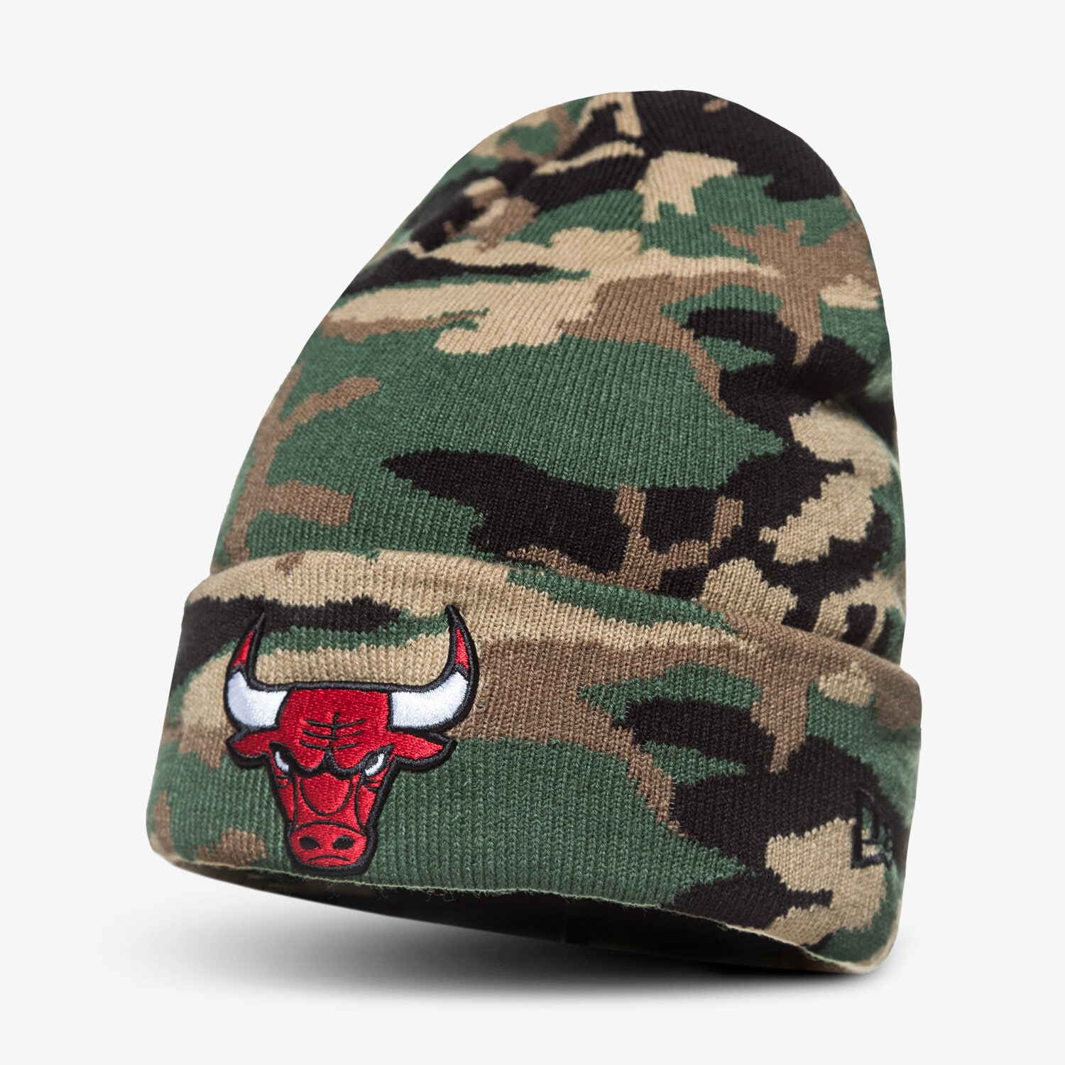 pánská čepice NEW ERA ČEPICE ZIMNÍ CAMO KNIT CHICAGO BULLS CHICAGO BULLS W 80635849 VÍCEBAREVNÁ