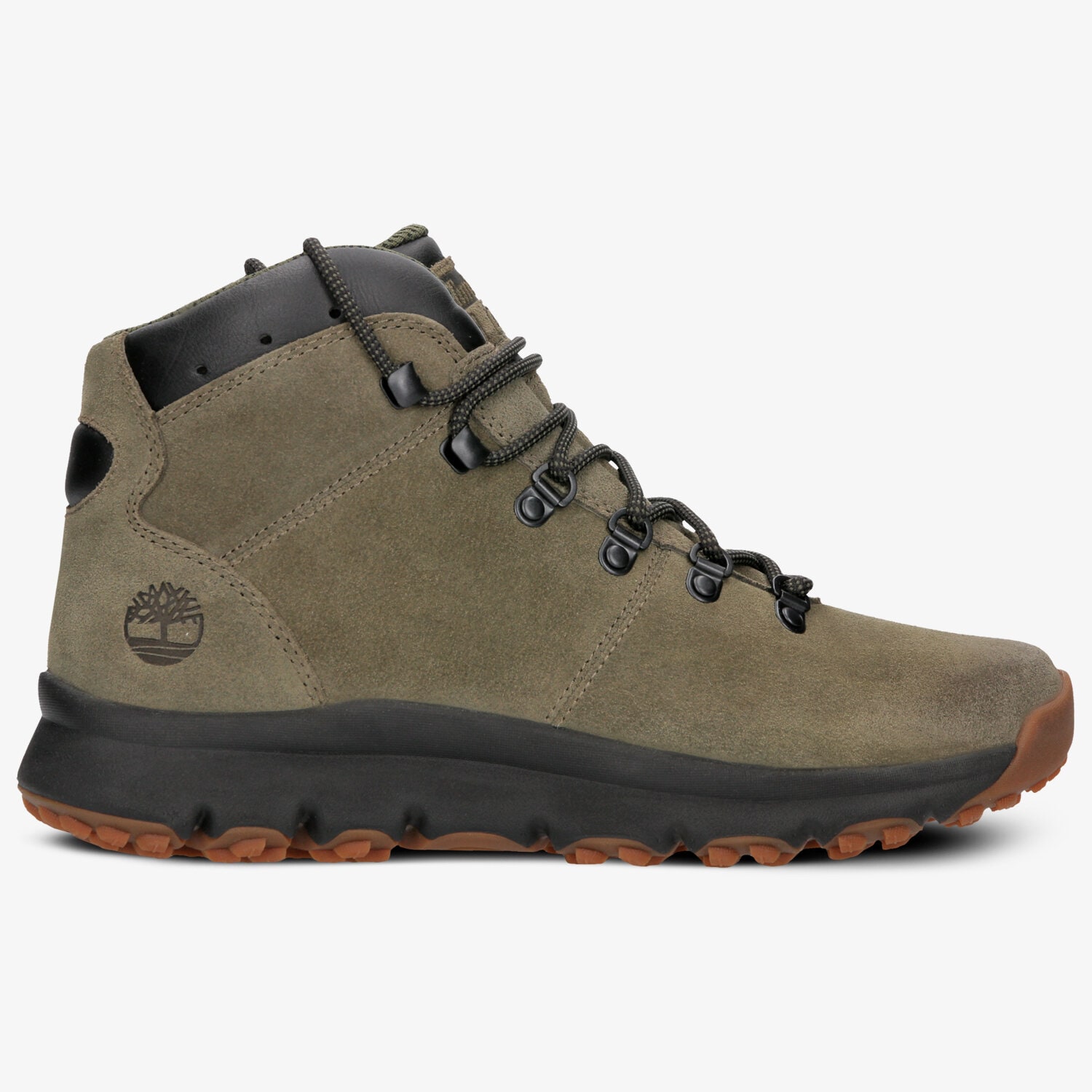 pánská outdoorová obuv TIMBERLAND WORLD HIKER MID cA1RJW ZELENÁ