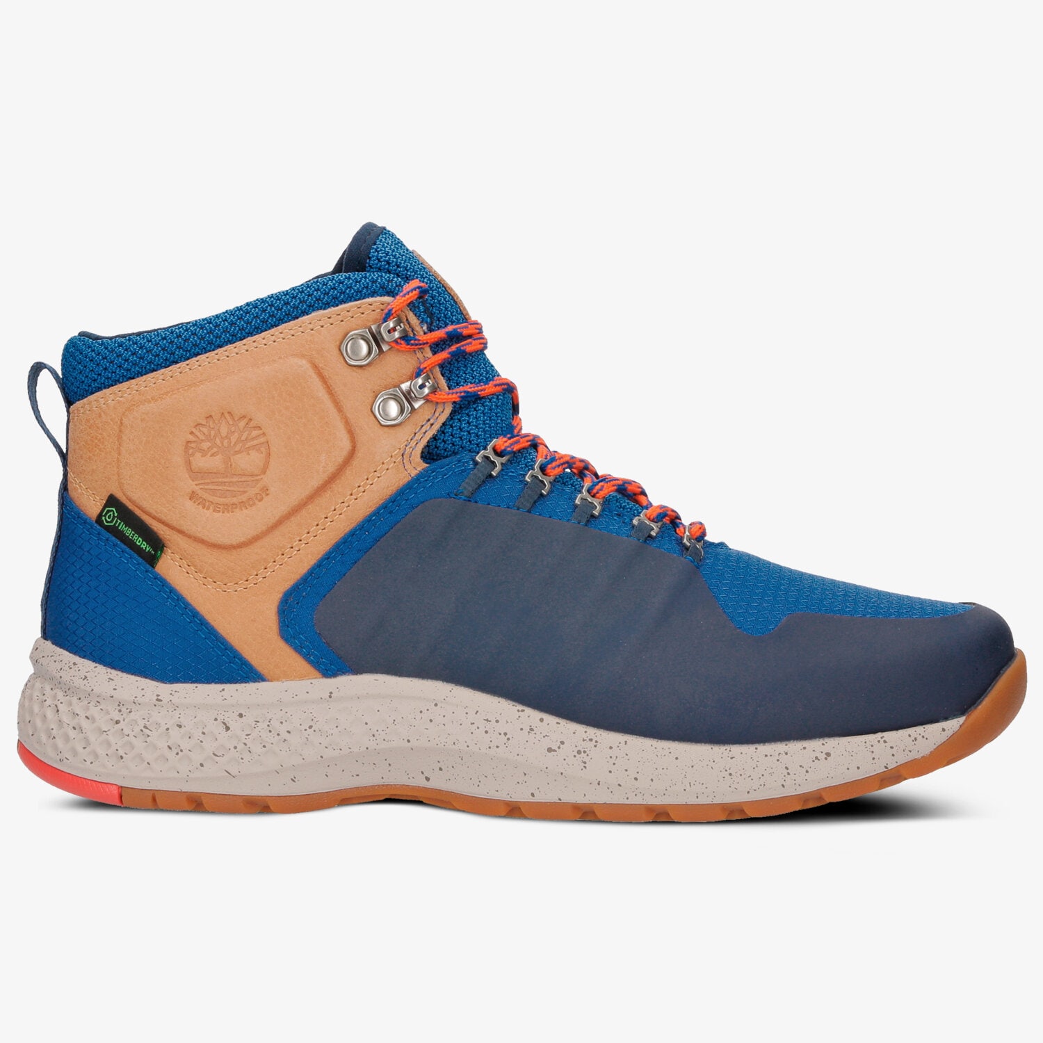 pánská outdoorová obuv TIMBERLAND FLYROAM TRAIL FABRIC WP cA1QHS MODRÁ