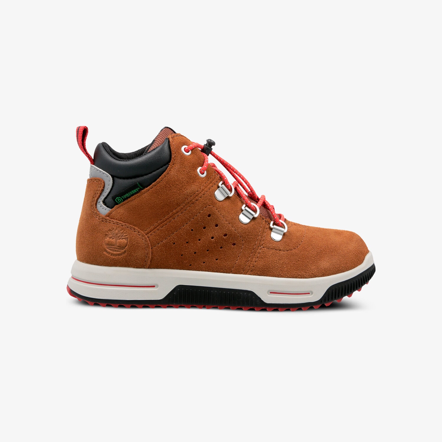 dětská outdoorová obuv TIMBERLAND CITY STOMPER MID WP A1QJ5 HNĚDÁ