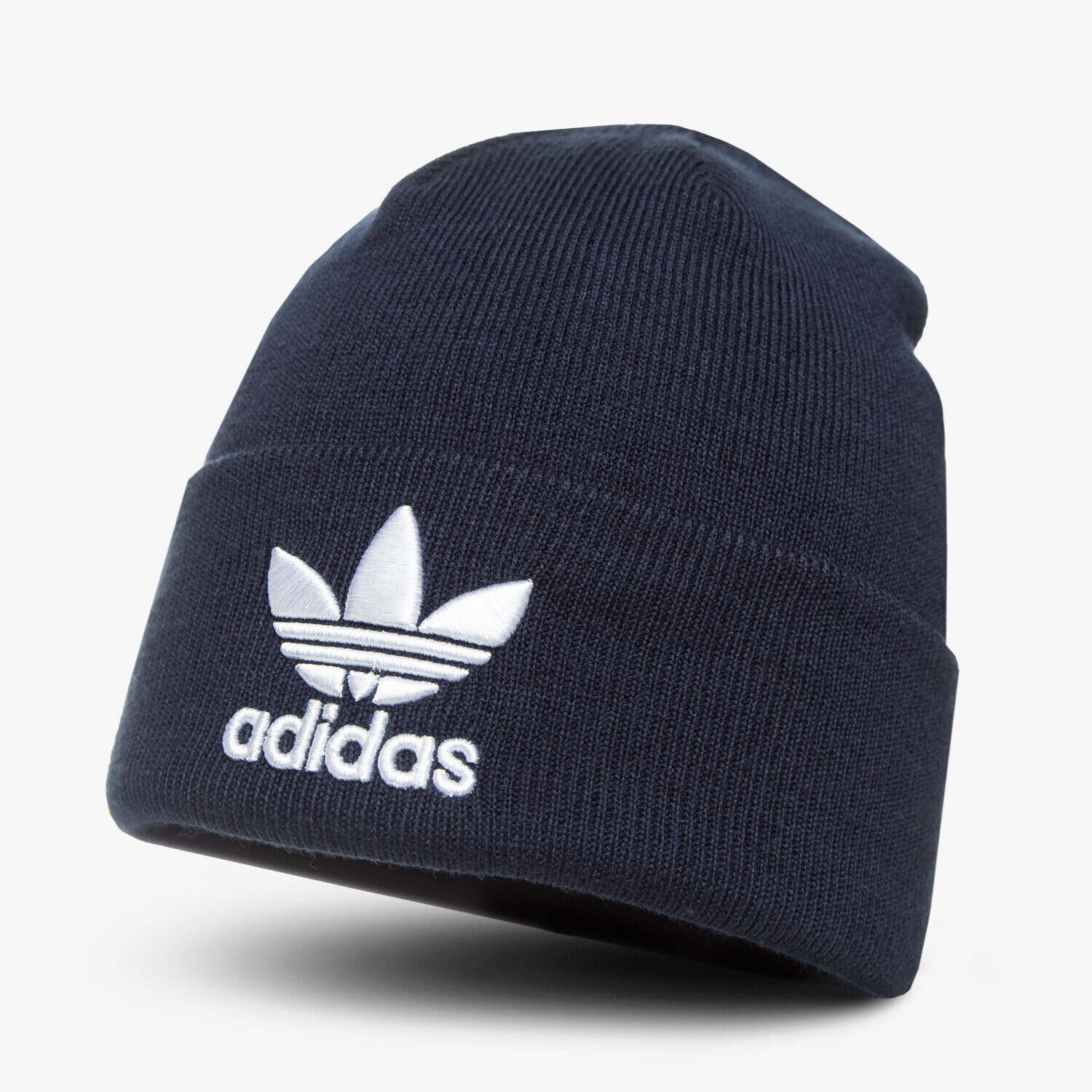 dětská čepice ADIDAS ČEPICE ZIMNÍ TREFOIL BEANIE BK7639 TMAVOMODRÁ