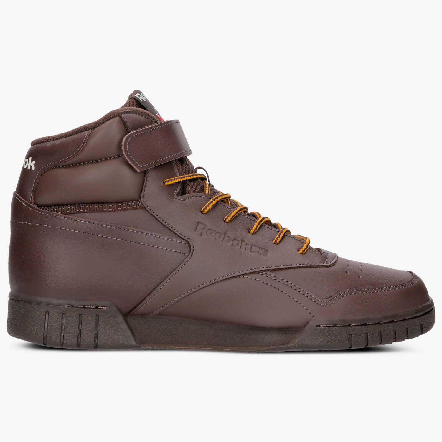 pánské tenisky REEBOK EX-O-FIT HI  DV5000 HNĚDÁ