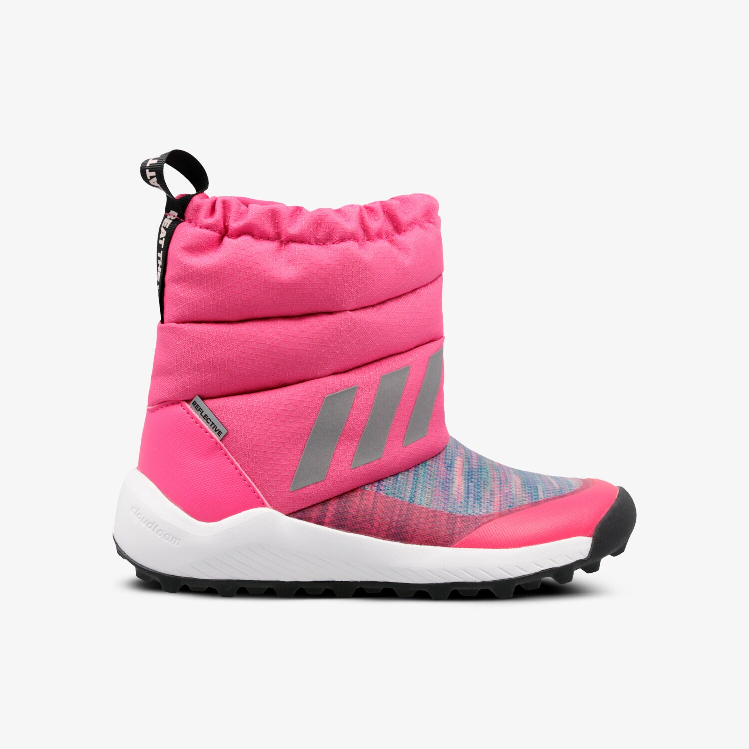 dětská outdoorová obuv ADIDAS RAPIDASNOW BTW C AH2605 RŮŽOVÁ