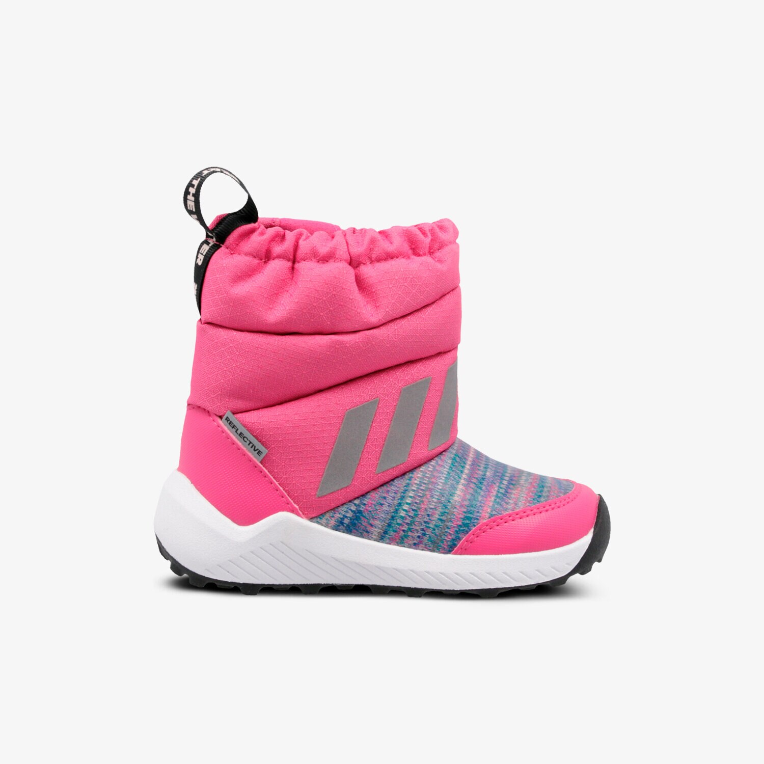 dětská outdoorová obuv ADIDAS RAPIDASNOW BTW I AH2607 RŮŽOVÁ