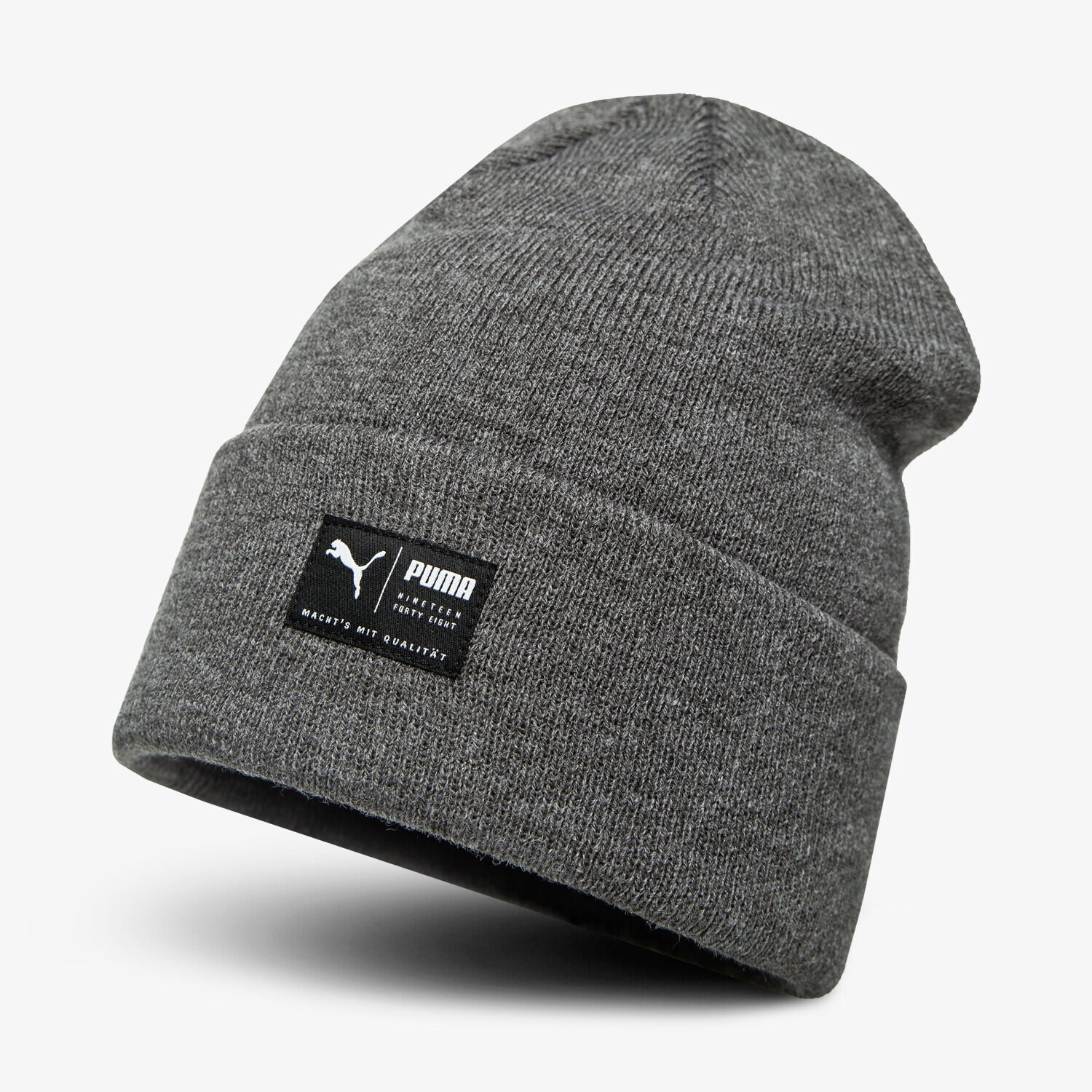 dětská čepice PUMA ČEPICE ZIMNÍ ARCHIVE HEATHER BEANIE 2173902 ŠEDÁ