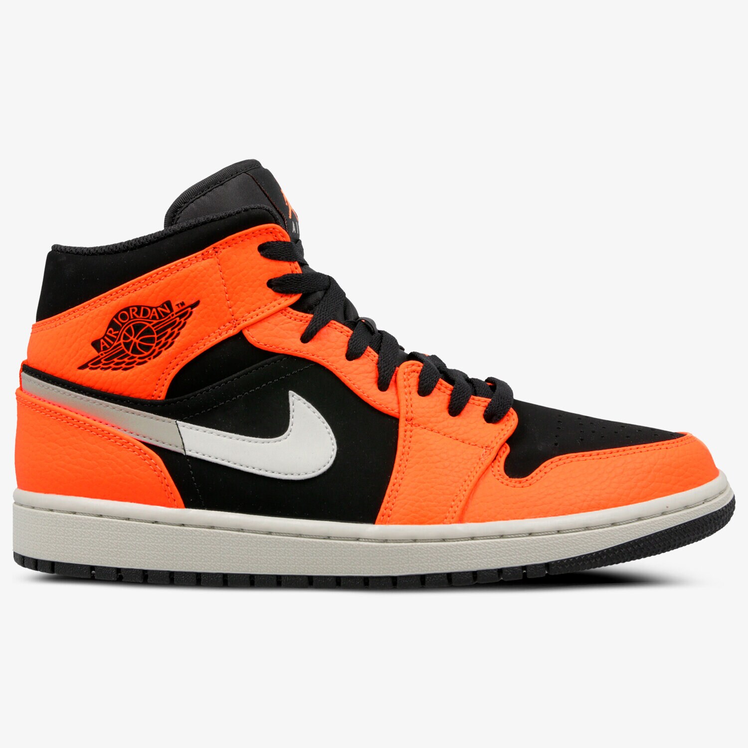 pánské tenisky AIR JORDAN 1 MID 554724-062 ORANŽOVÁ