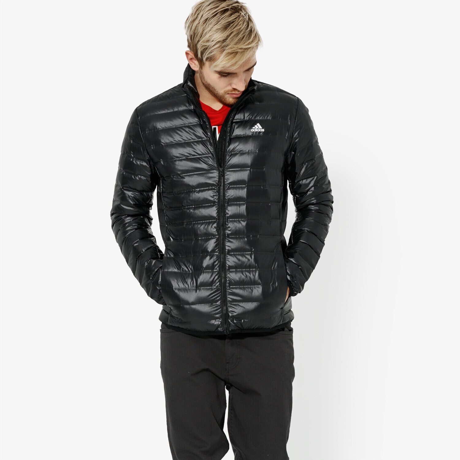 pánská zimní bunda ADIDAS BUNDA VARILITE JACKET BS1588 ČERNÁ