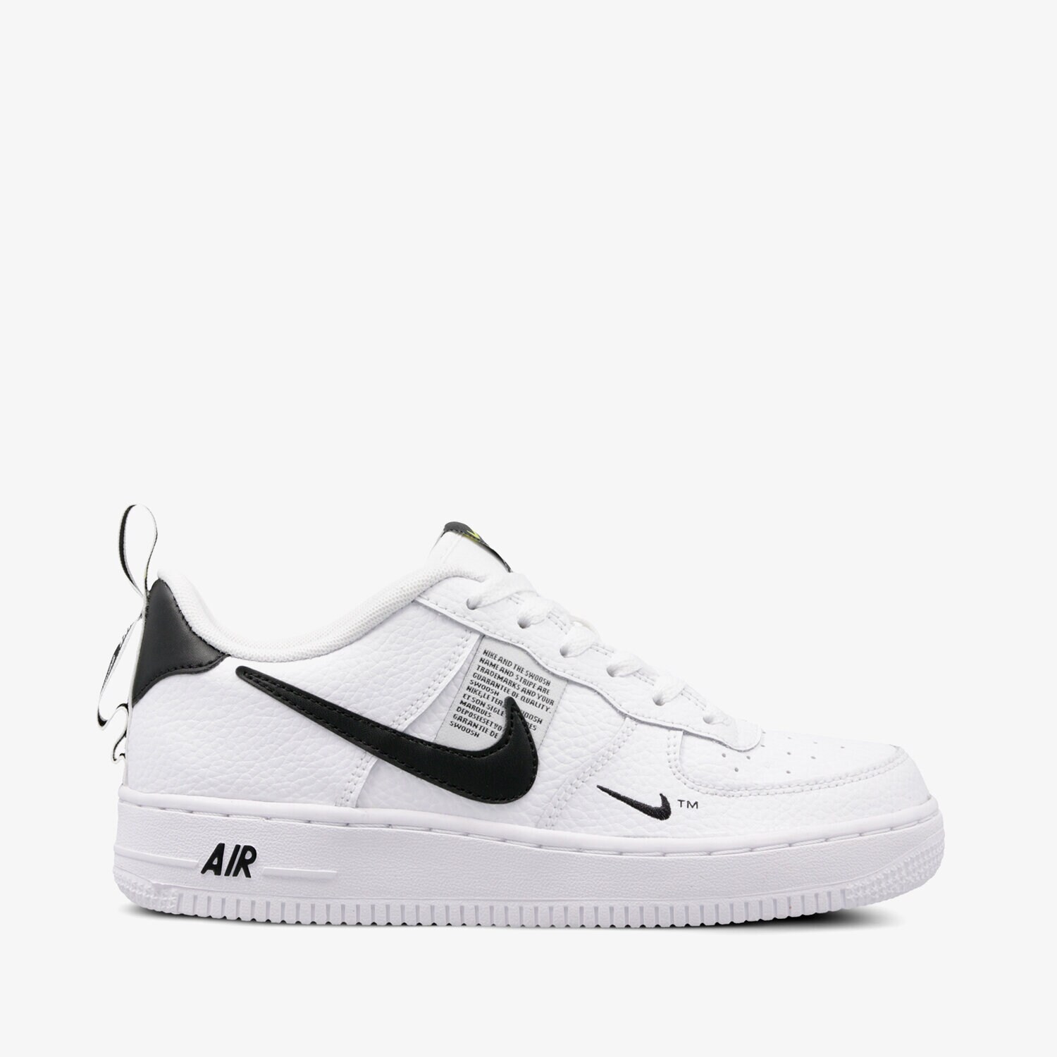 dětské tenisky NIKE AIR FORCE 1 UTILITY LOW  AR1708-100 BÍLÁ