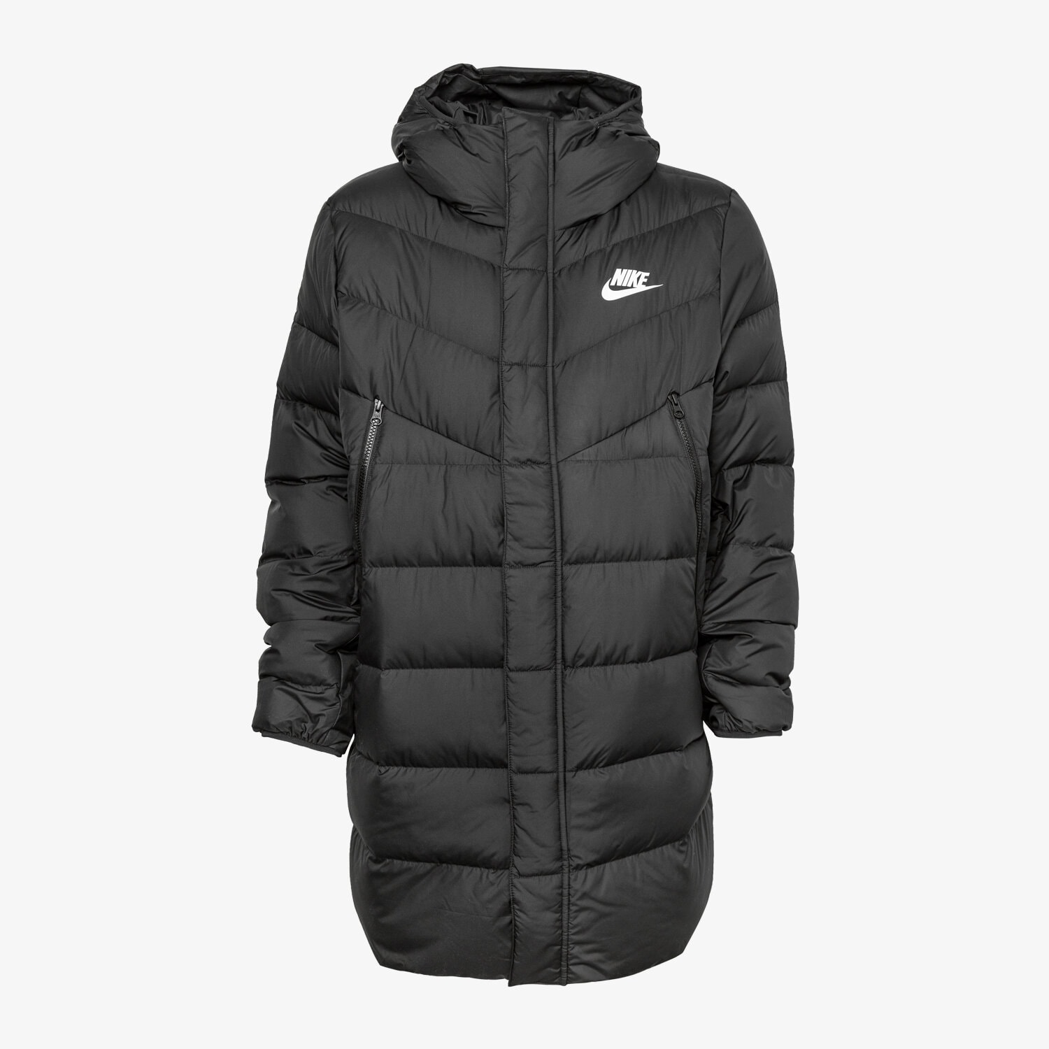 pánská zimní bunda NIKE BUNDA M NSW DWN FILL WR PARKA HD RUS AO8915-010 ČERNÁ