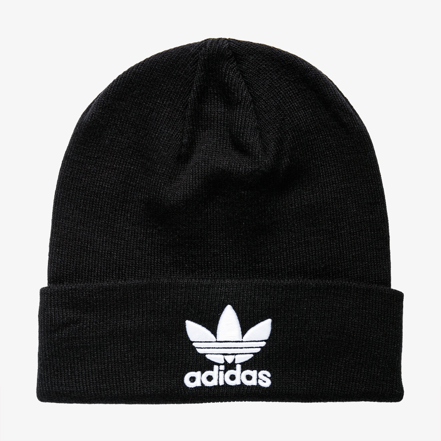 dětská čepice ADIDAS ČEPICE ZIMNÍ TREFOIL BEANIE BK7634 ČERNÁ