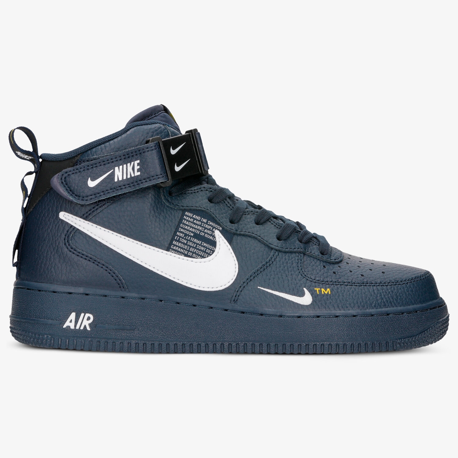 pánské tenisky NIKE AIR FORCE 1 MID '07 LV8 804609-403 TMAVOMODRÁ