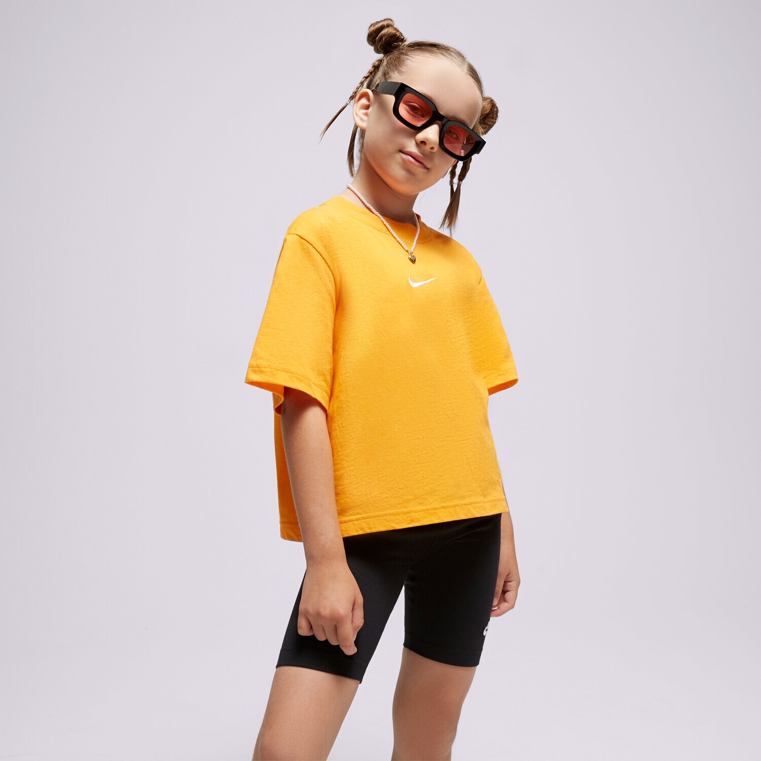 dětské tričko NIKE TRIČKO NIKE SPORTSWEAR DH5750-836 ORANŽOVÁ
