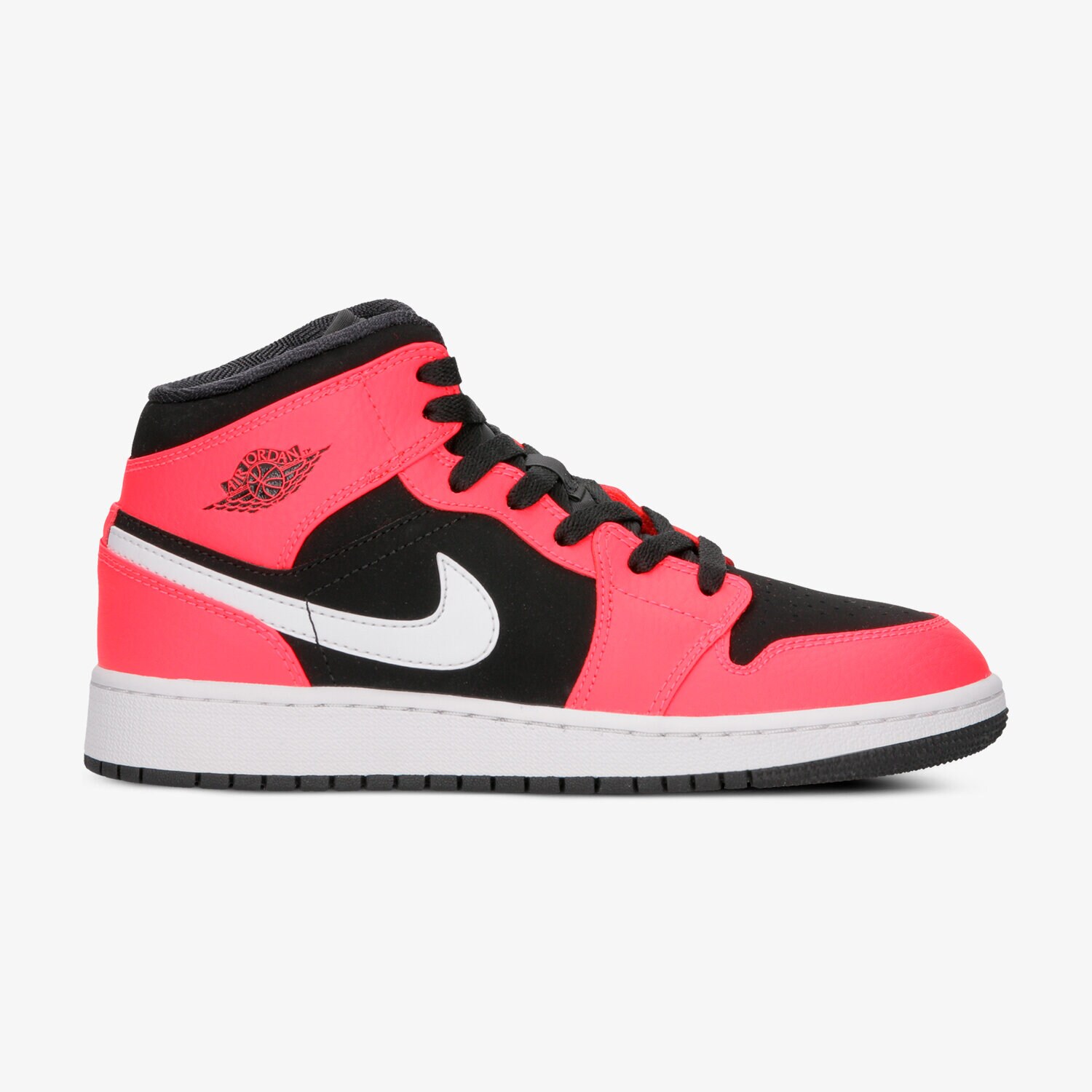 dětské tenisky AIR JORDAN 1 MID (GS) 554725-061 ČERVENÁ