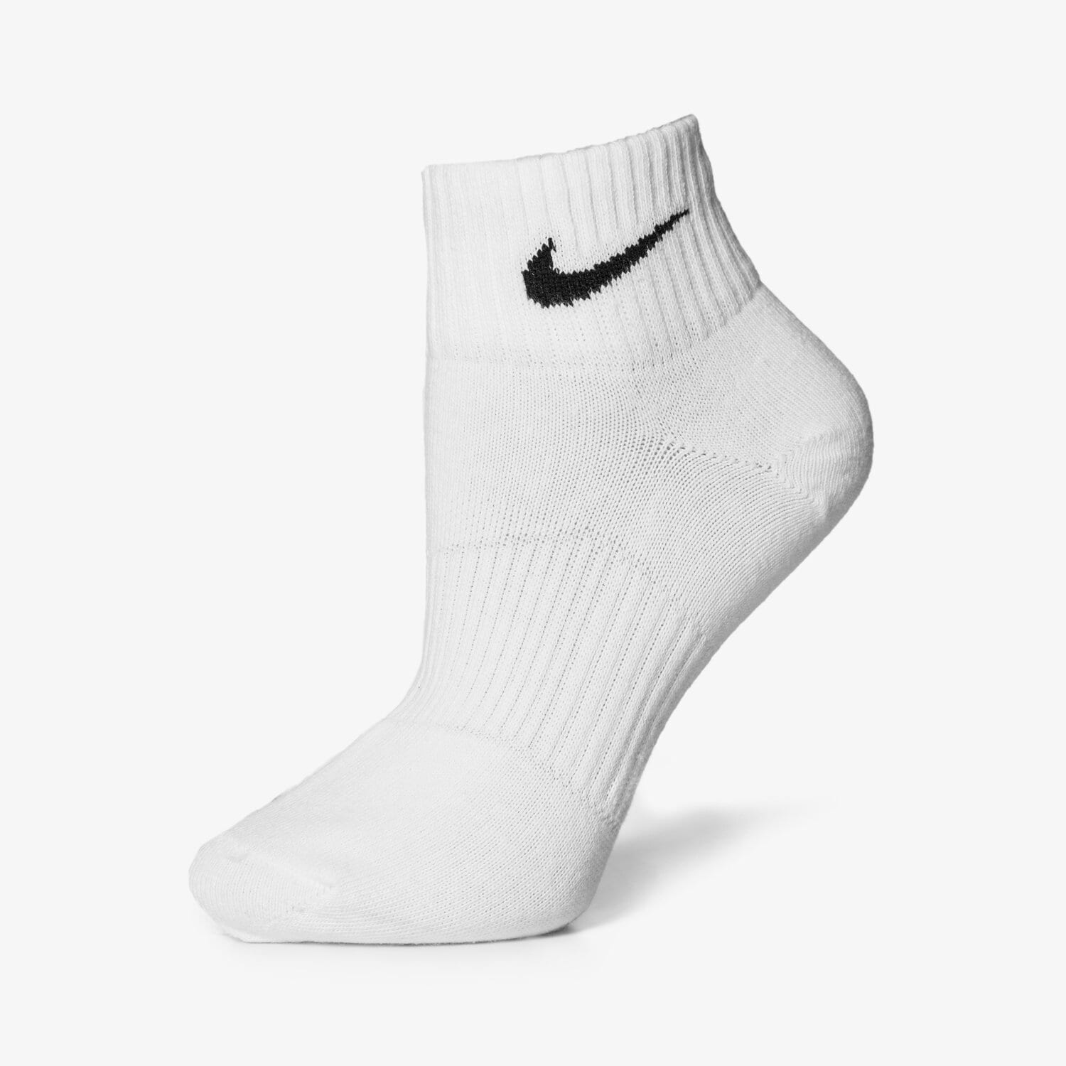 dámské ponožky NIKE PONOŽKY 3PPK QUARTER LIGHTWEIGHT SX4706101 BÍLÁ