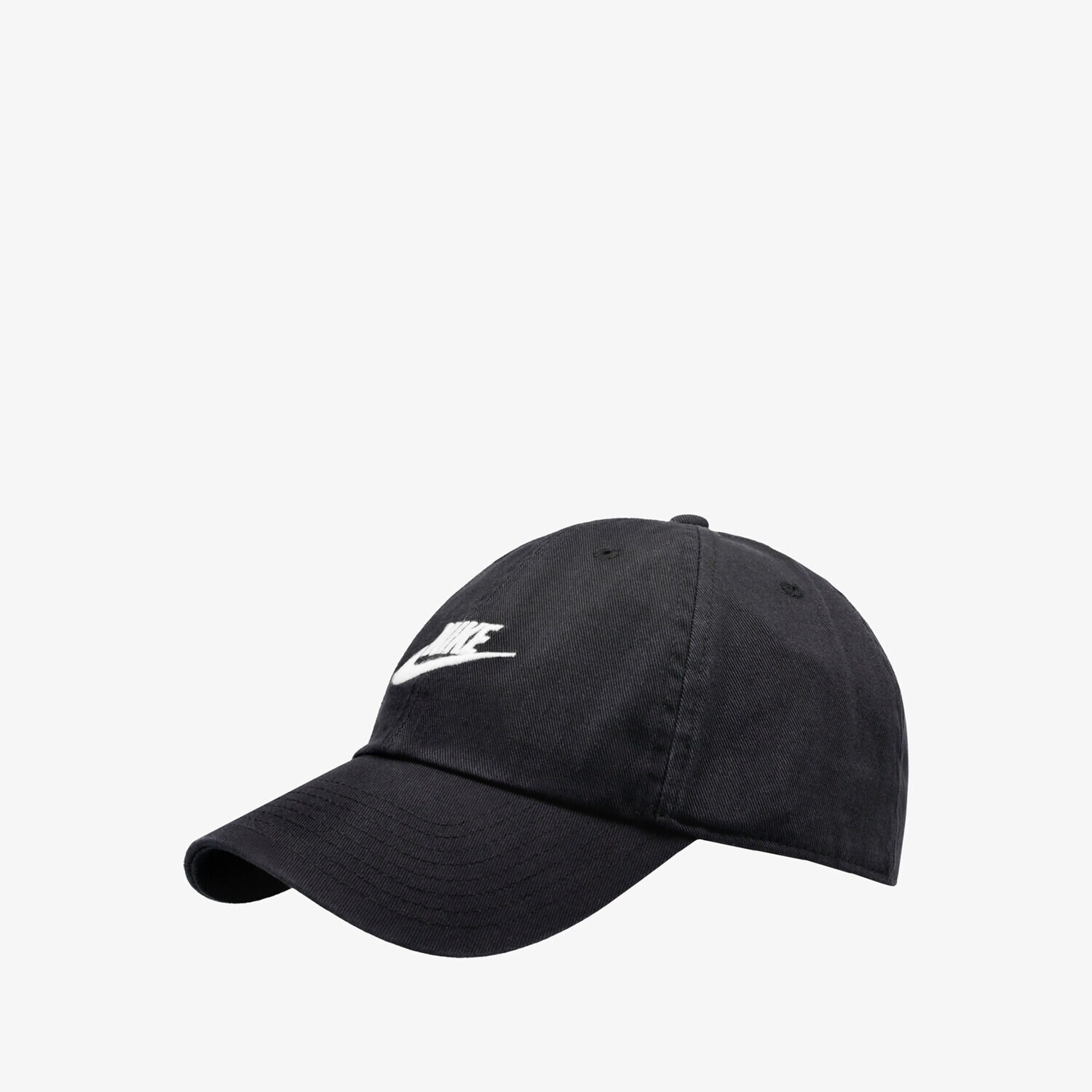 dětská kšiltovka NIKE ČEPICE SPORTSWEAR HERITAGE86 FUTURA WASHED 913011-010 ČERNÁ