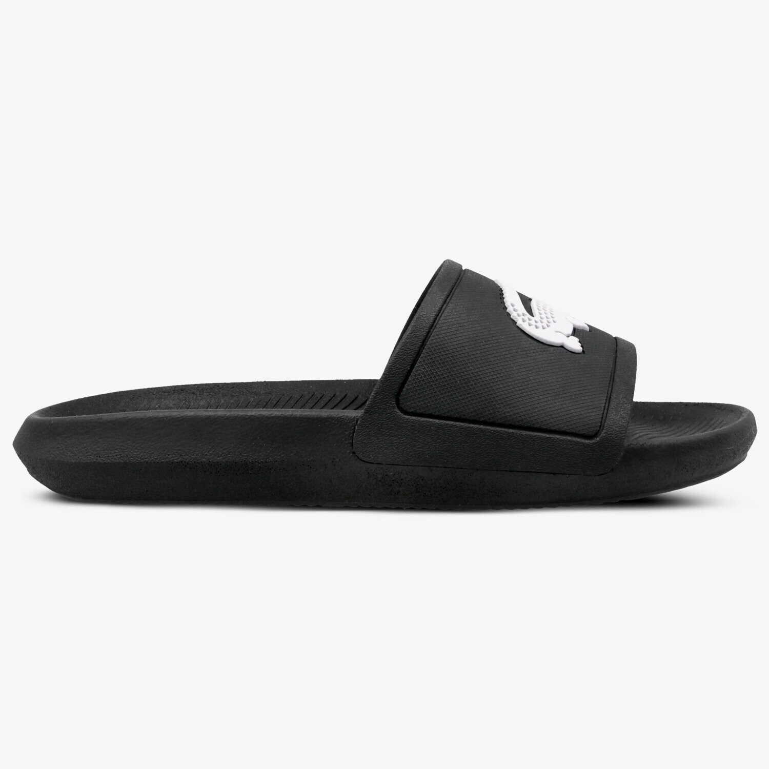 LACOSTE CROCO SLIDE 119 3 CFA 737CFA0005312 ČERNÁ