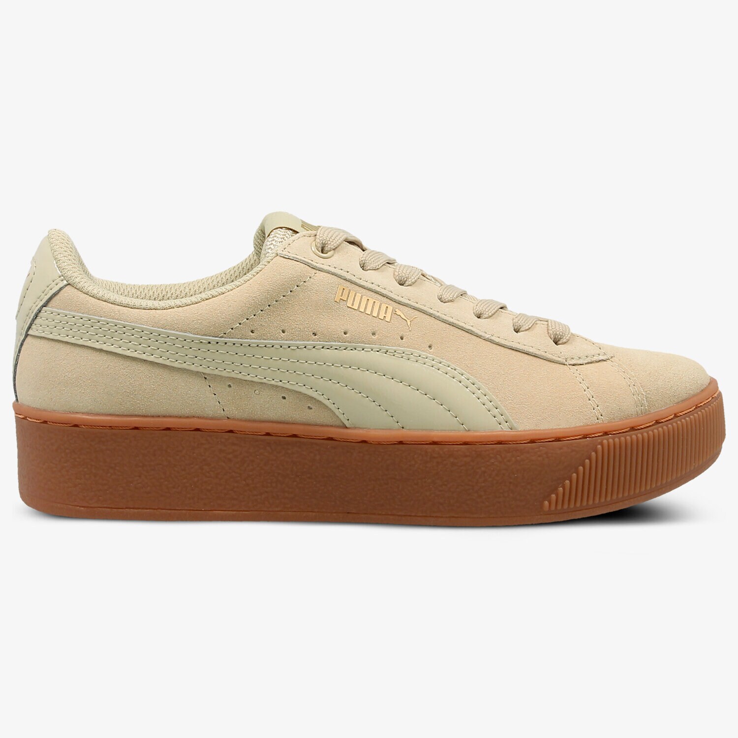 dámské tenisky PUMA VIKKY PLATFORM 36328714 BÉŽOVÁ