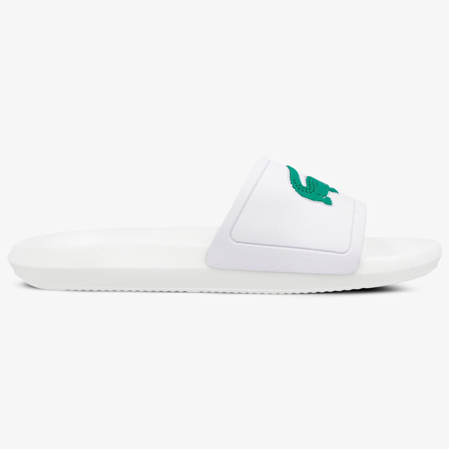 pánské pantofle LACOSTE CROCO SLIDE 119 1 CMA 737CMA0018082 BÍLÁ