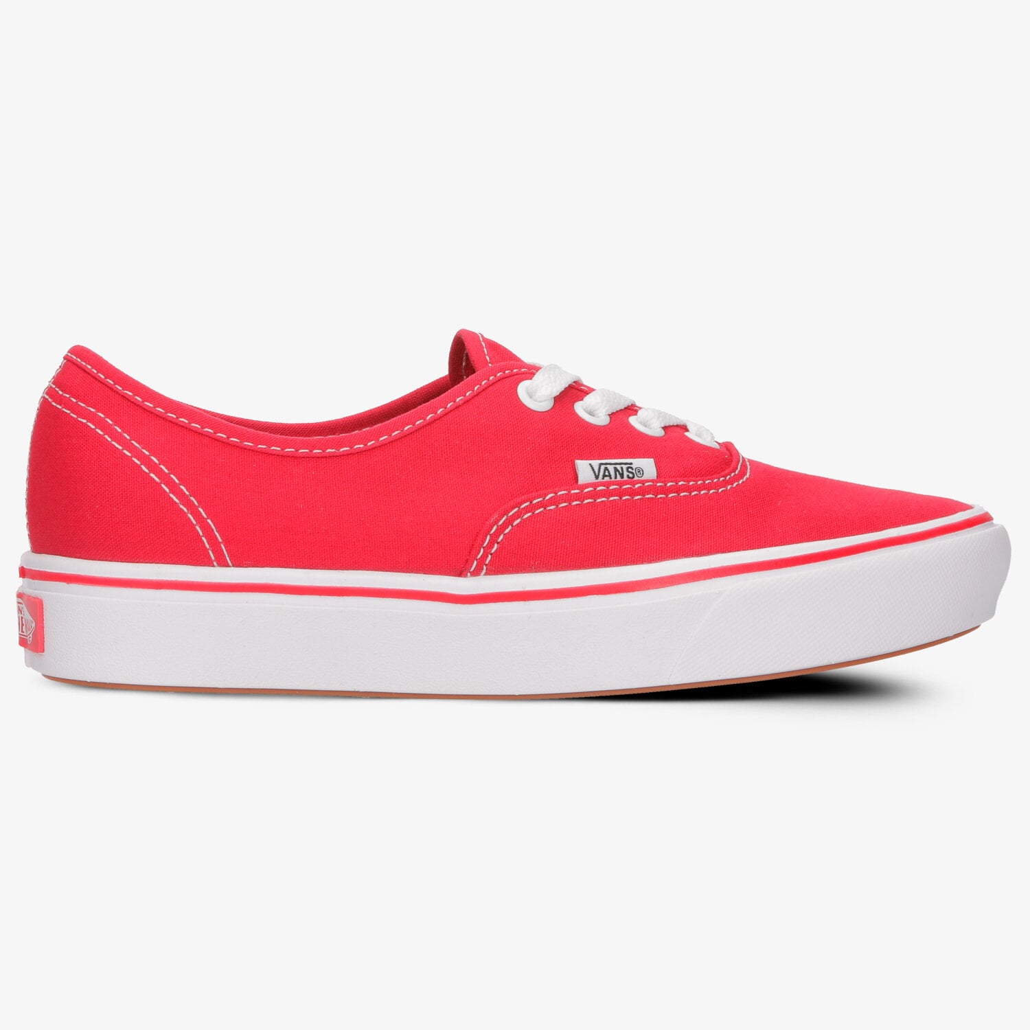 dámské tenisky VANS UA COMFYCUSH AUTHENTIC VWM7VNFW ČERVENÁ