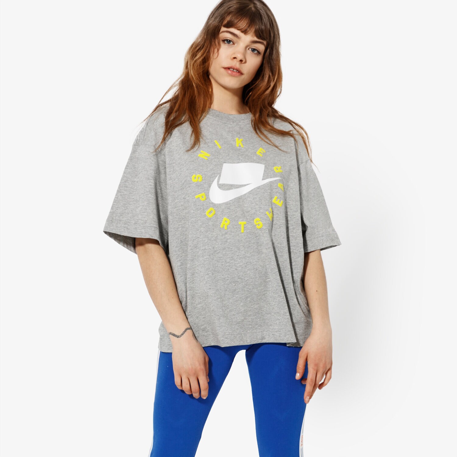 dámské tričko NIKE TOP W NSW NSW TOP SS SPORTSWEAR AT0566-063 ŠEDÁ