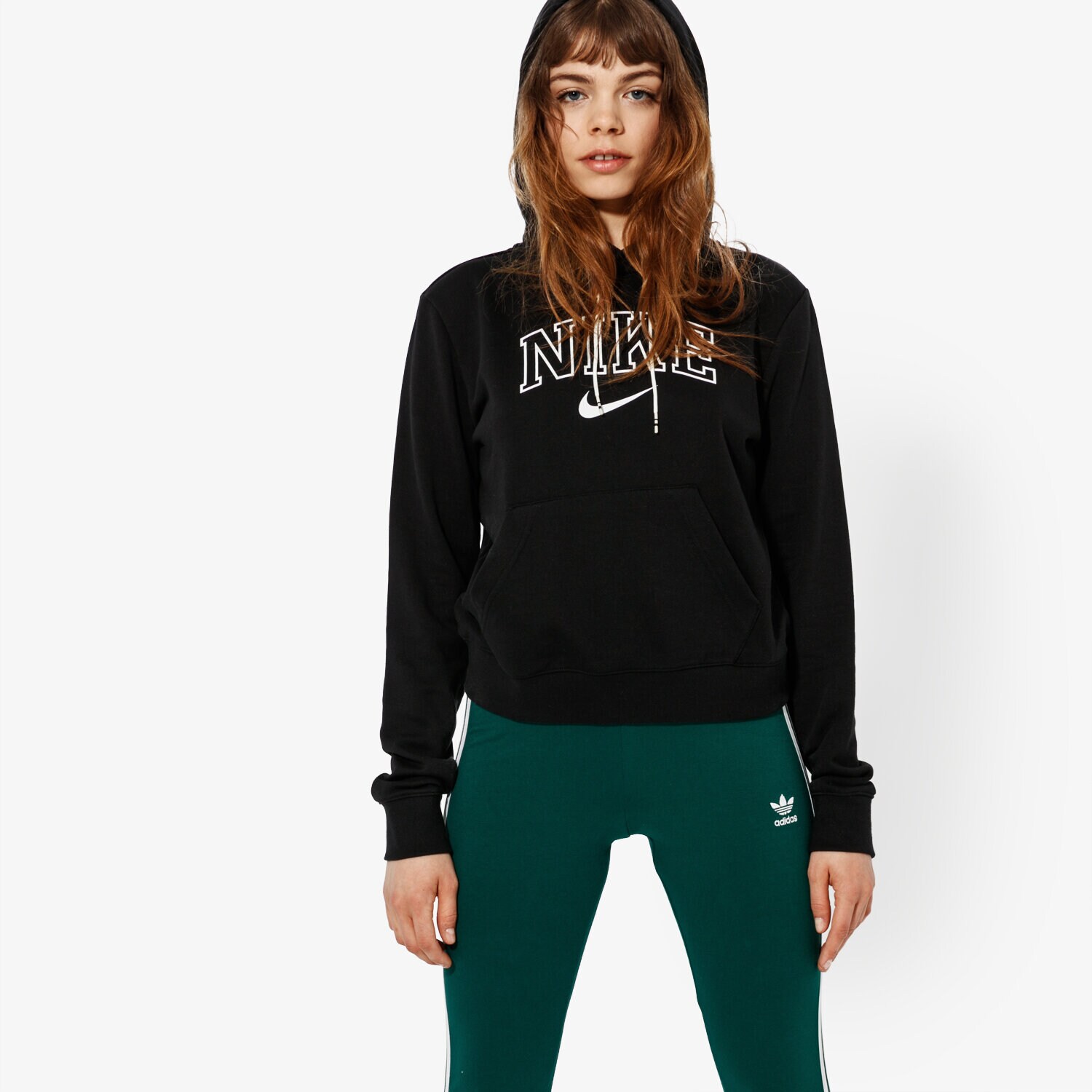 dámská mikina NIKE MIKINA W NSW HOODIE VRSTY SPORTSWEAR AR3722-010 ČERNÁ