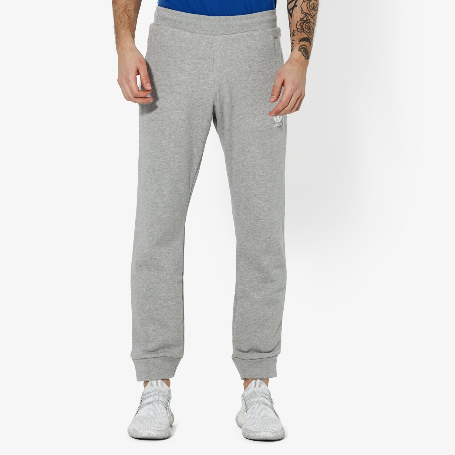 pánské kalhoty ADIDAS KALHOTY  TREFOIL PANT ADICOLOR DV1540 ŠEDÁ
