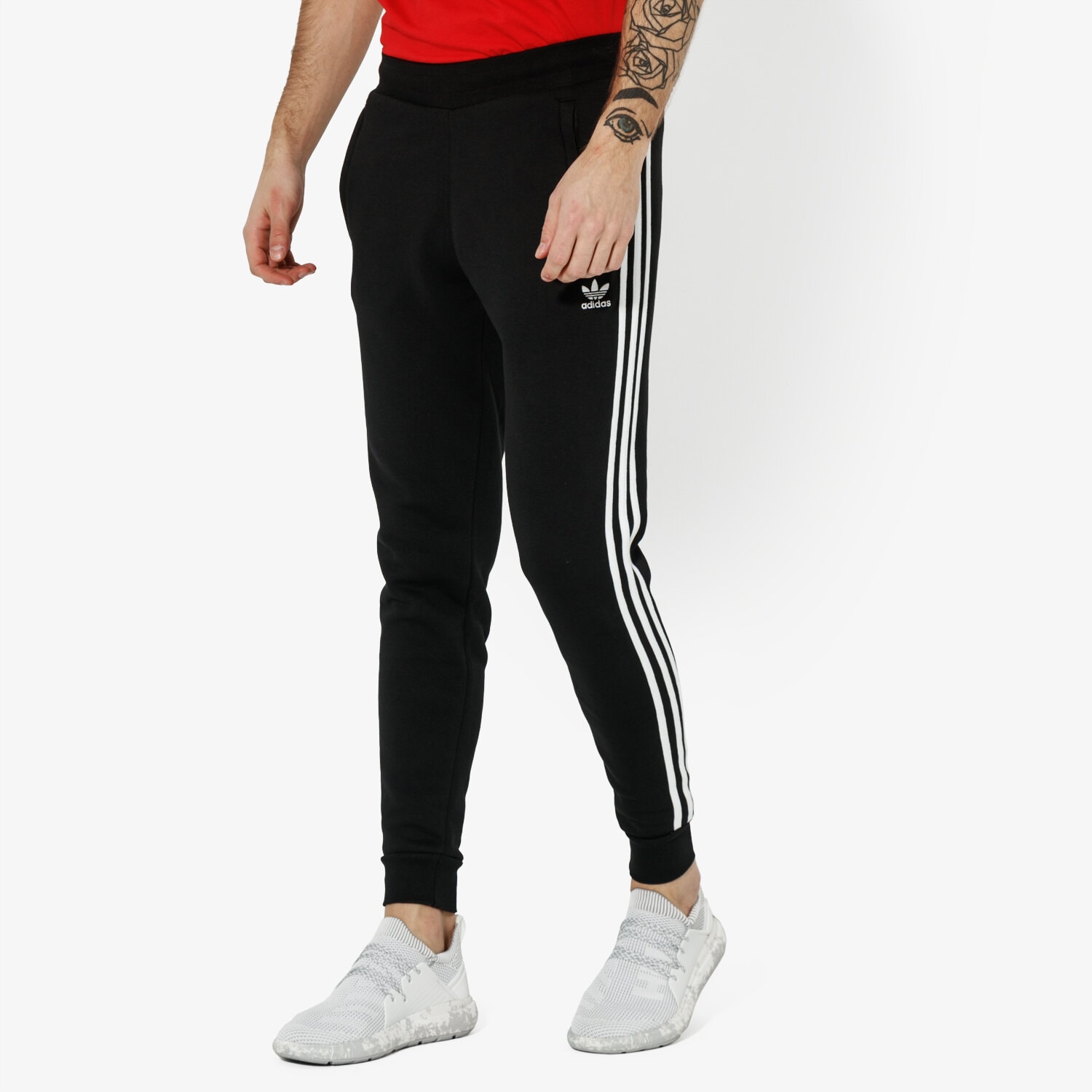 pánské kalhoty ADIDAS KALHOTY  3-STRIPES PANT ADICOLOR DV1549 ČERNÁ