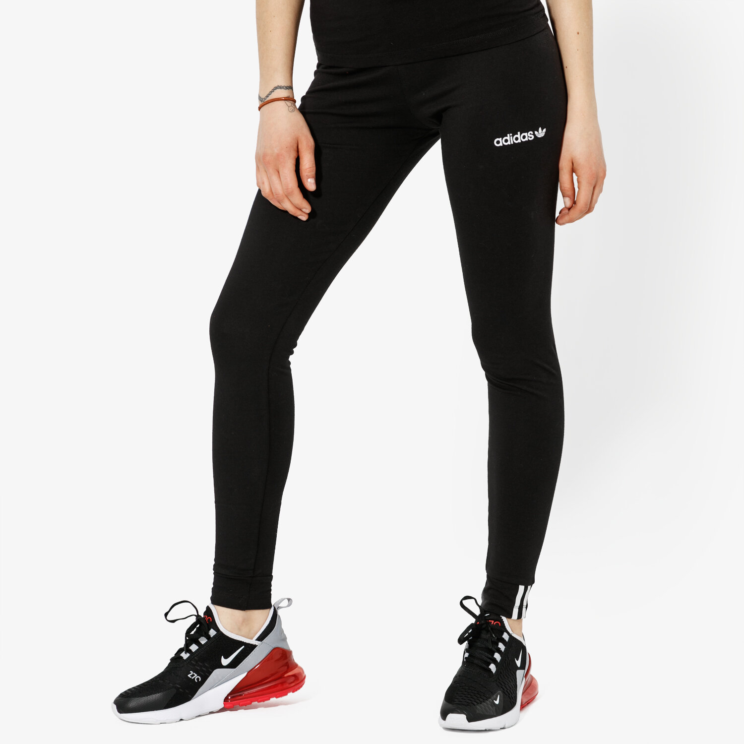 dámské kalhoty ADIDAS LEGGINGS TIGHTS (1/1) COEEZE DU7196 ČERNÁ