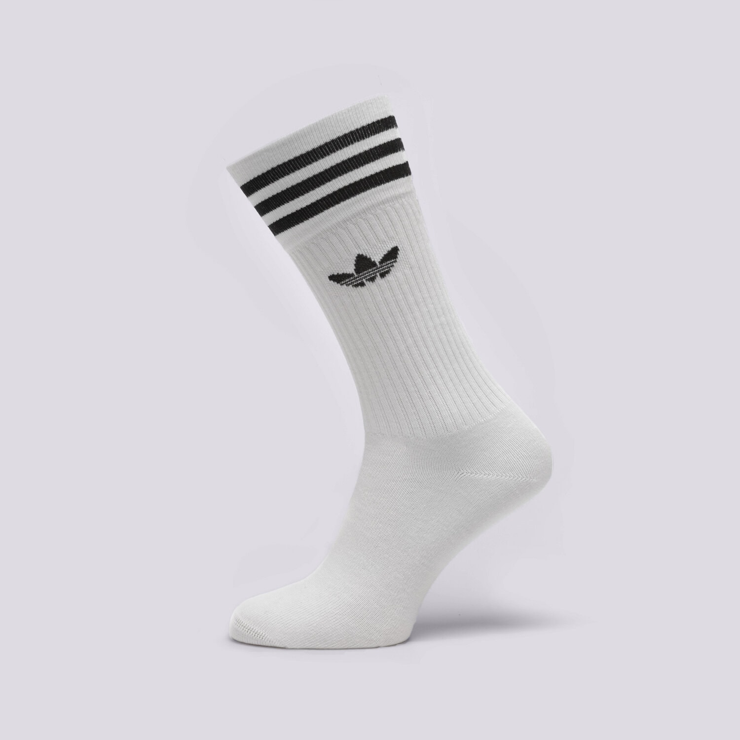 dámské ponožky ADIDAS PONOŽKY 3-PACK SOCKS HIGH CREW S21489 BÍLÁ