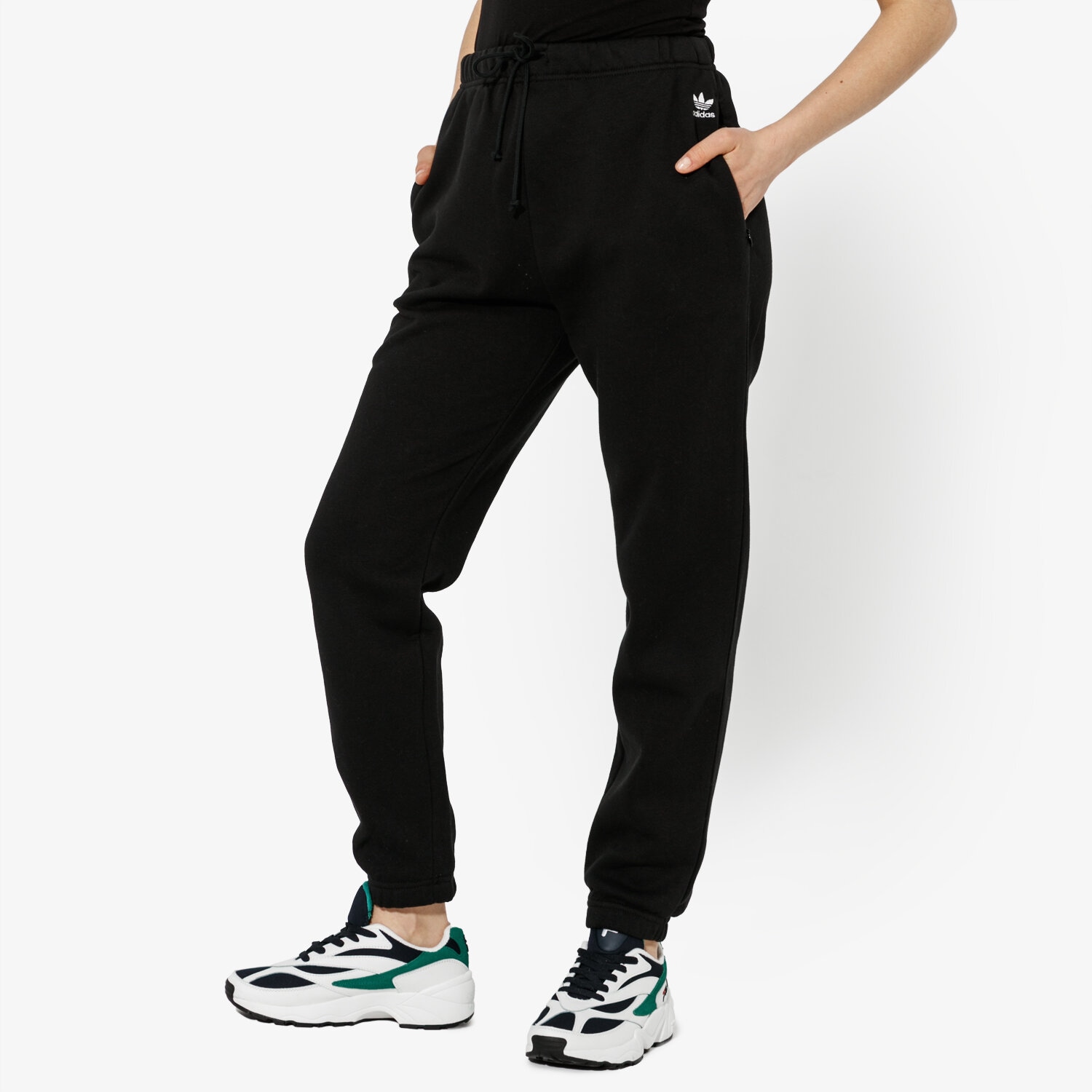 dámské kalhoty ADIDAS KALHOTY  SC PANT ADICOLOR DW3896 ČERNÁ
